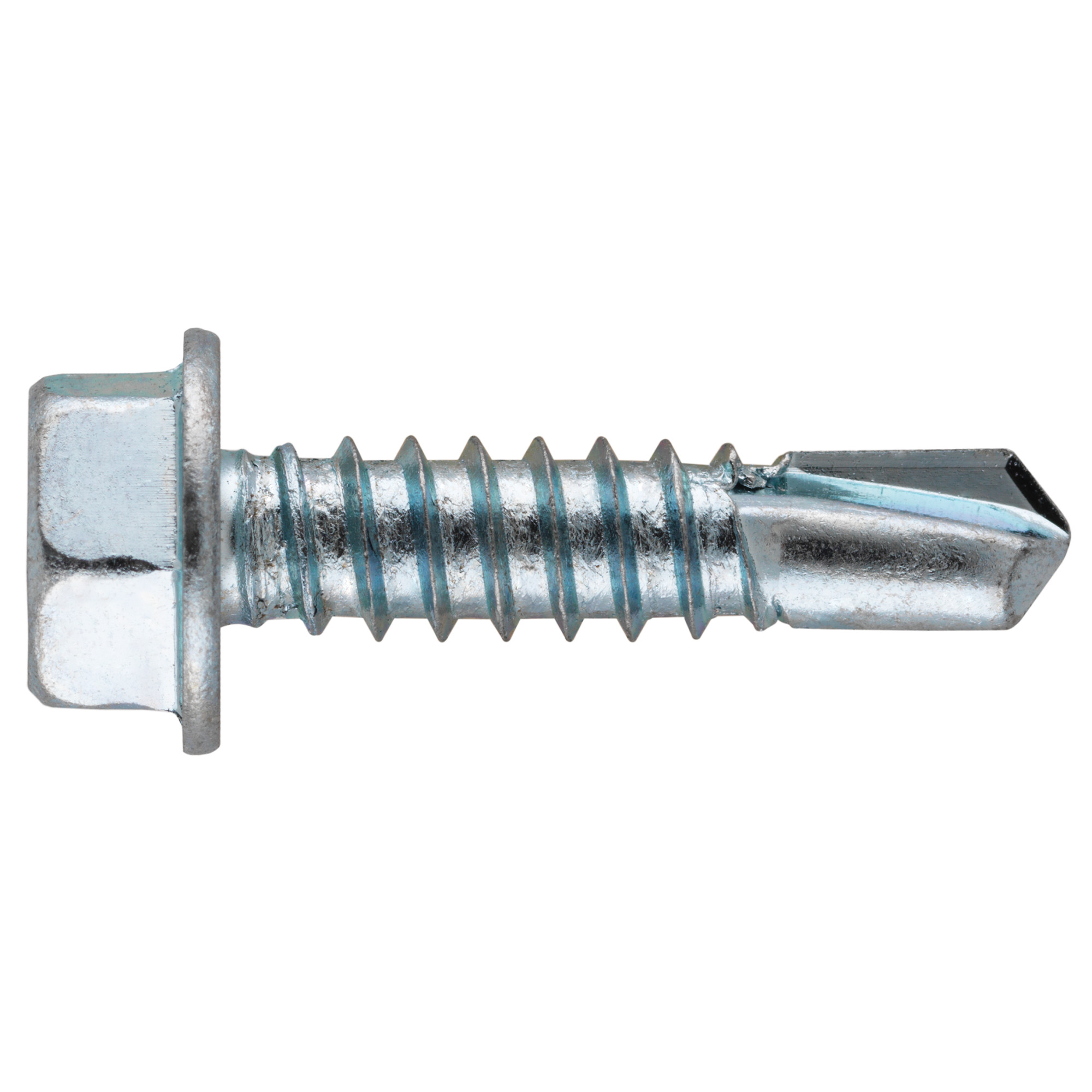 Hillman Zinc Hex Washer Head Self Drilling Screws (#6-20 x 3/8 in.)