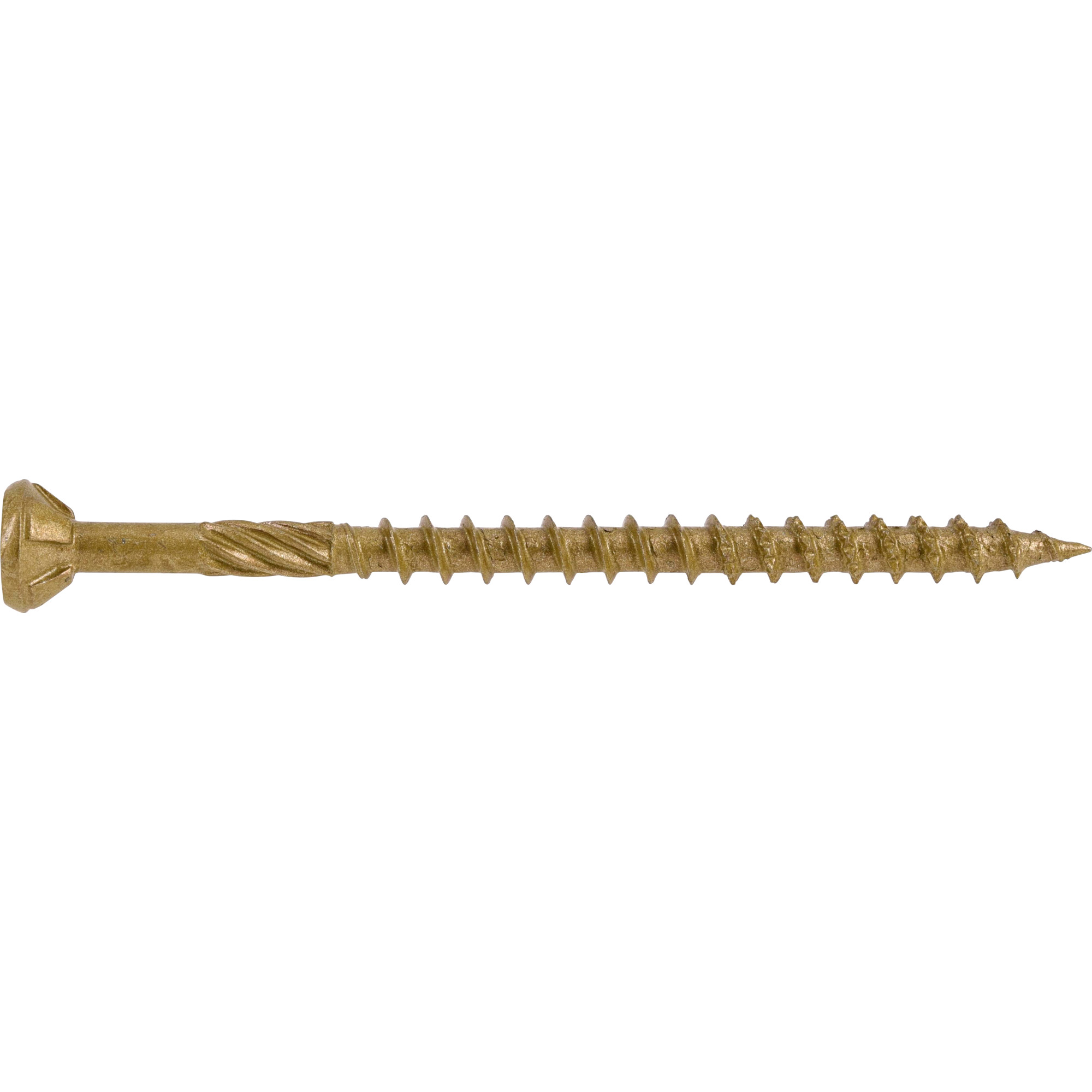 Power Pro Premium Bronze Exterior Wood Screws (#10 x 3 in.) - 1200 pc