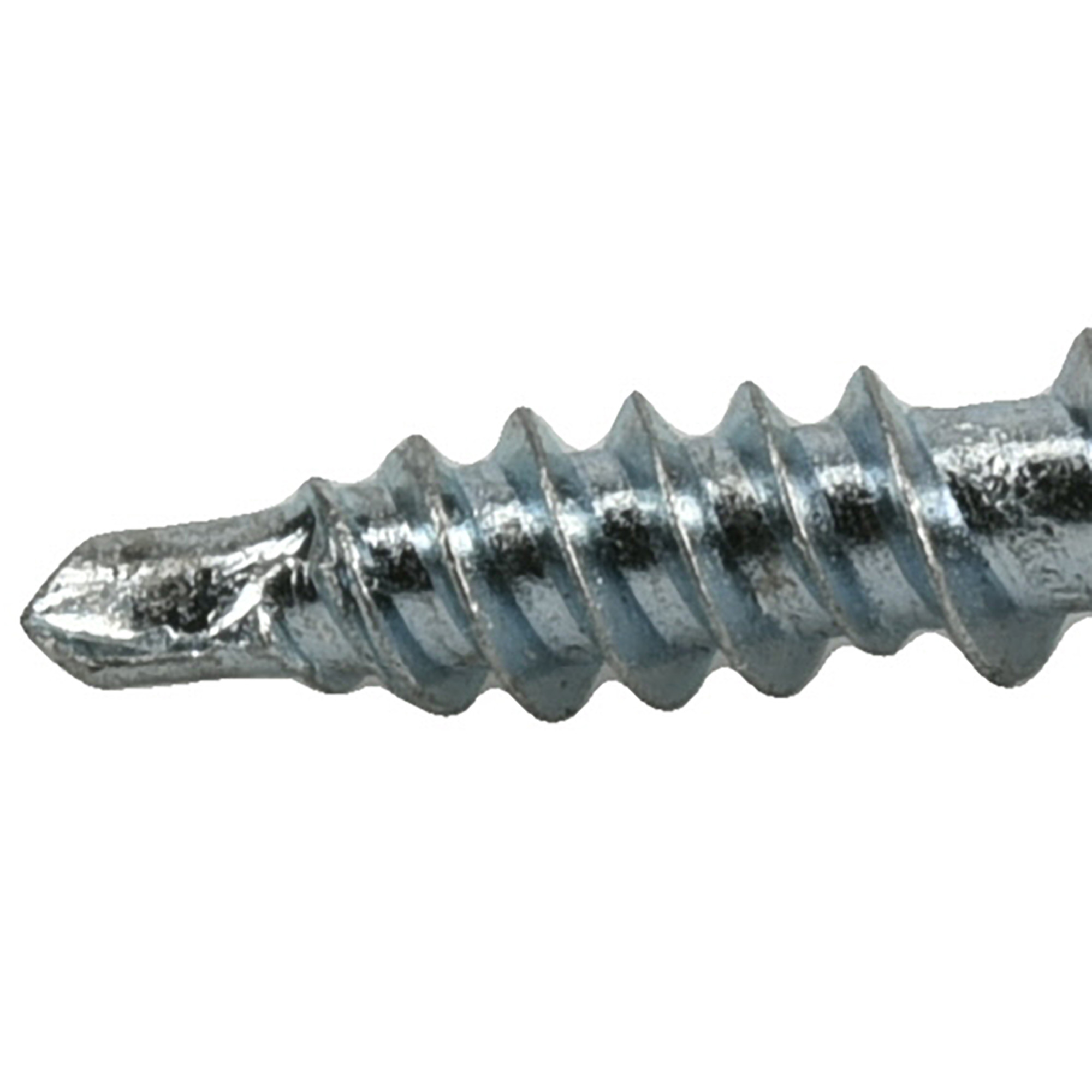 Power Pro Gray Self Drilling Metal-to-Wood Roofing Screws (#10 x 1-1/2 in.)-62 pc