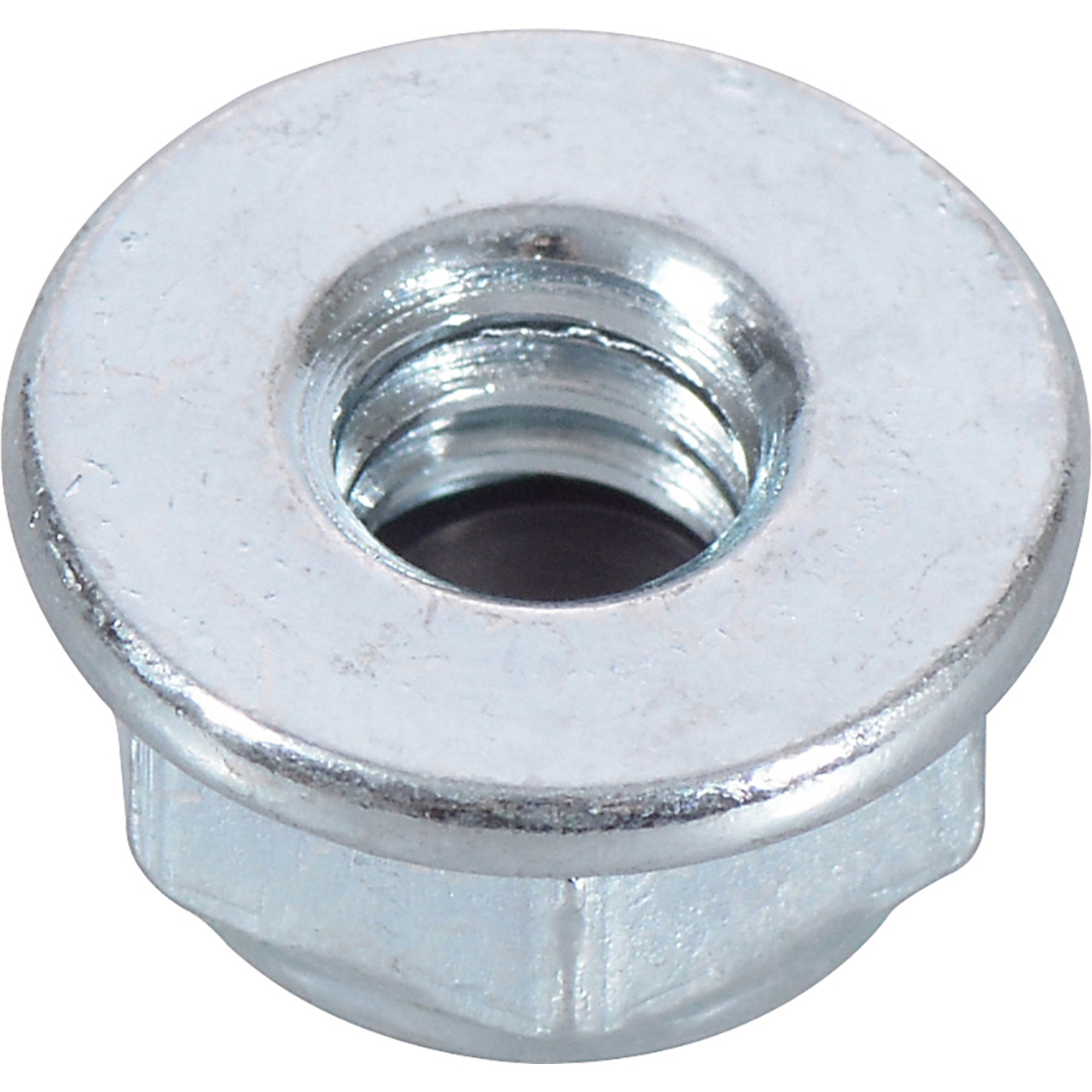 Hillman Zinc Nylon Insert Hex Flange Nuts (5/16 in.-18) - 15 pc