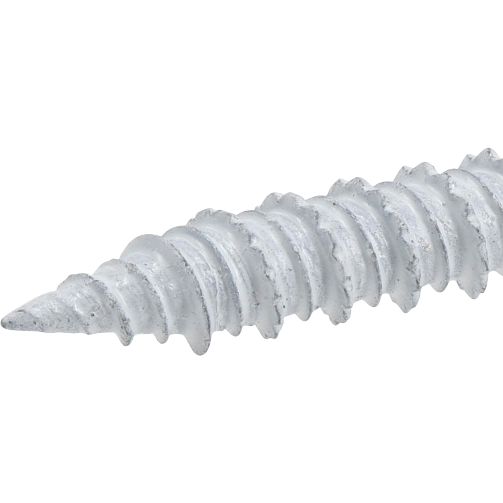 Power Pro White Hex Washer-Head Concrete Screw Anchor (1/4 in. x 1-3/4 in.) - 18 pc