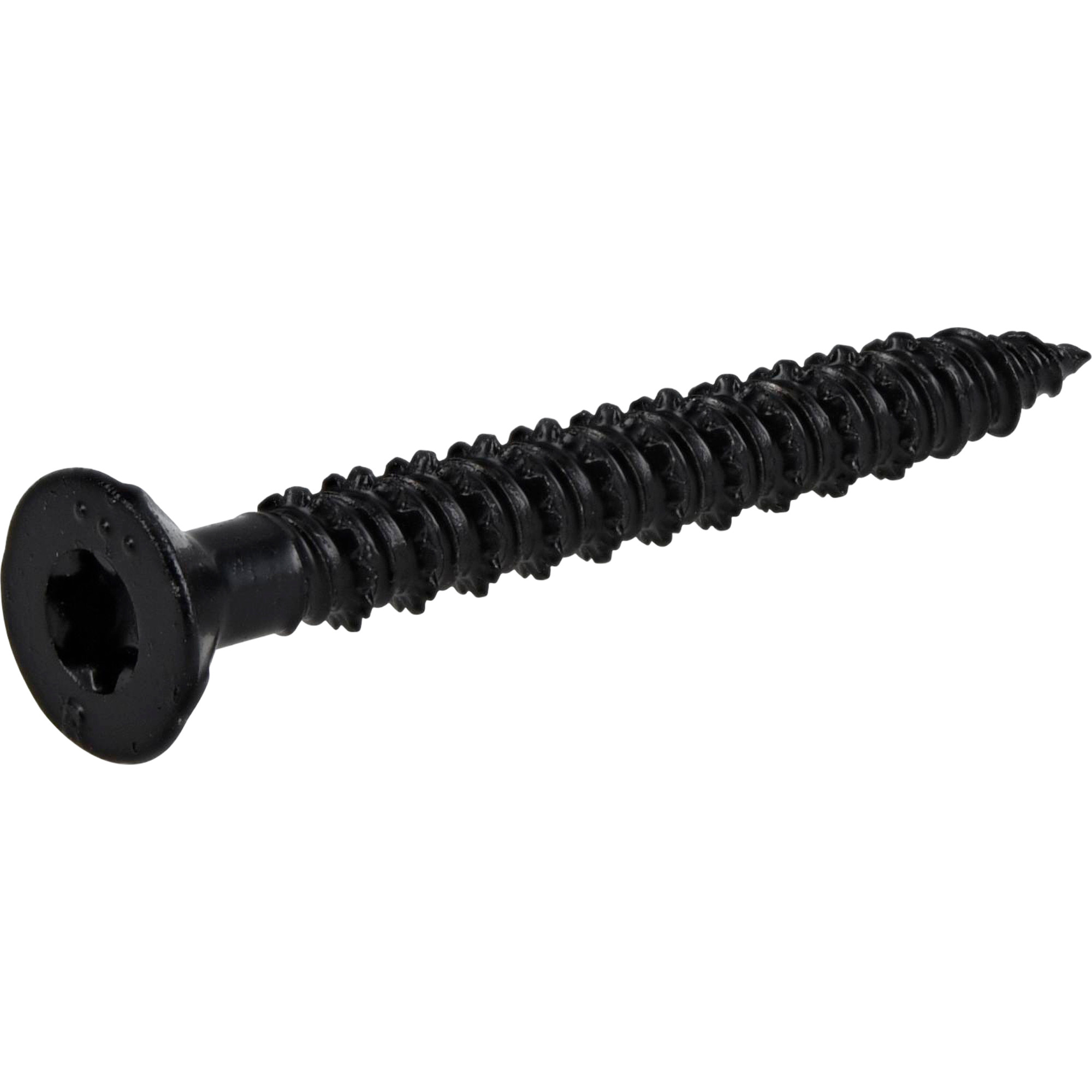 Power Pro Black Flat-Head Concrete Screw Anchor (1/4 in. x 2-1/4 in.) - 100 pc
