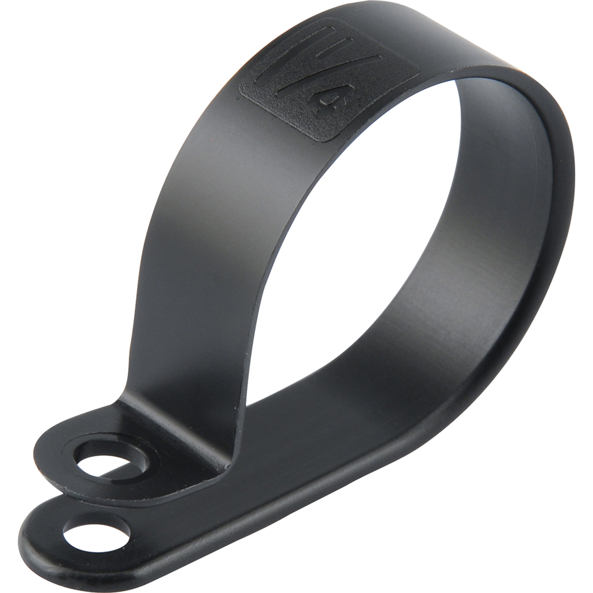 Hillman Black Nylon Cable Clamps (1/2 in. Wide for 1-1/4 in. Cable) - 10 pc