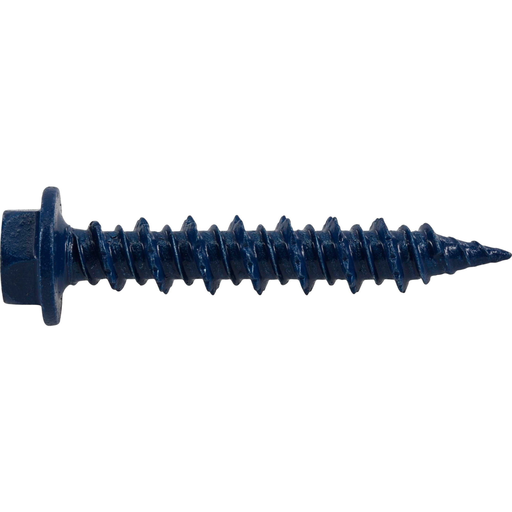Power Pro Blue Hex Washer-Head Concrete Screw Anchor (3/16 in. x 1-1/4 in.) - 5 pc