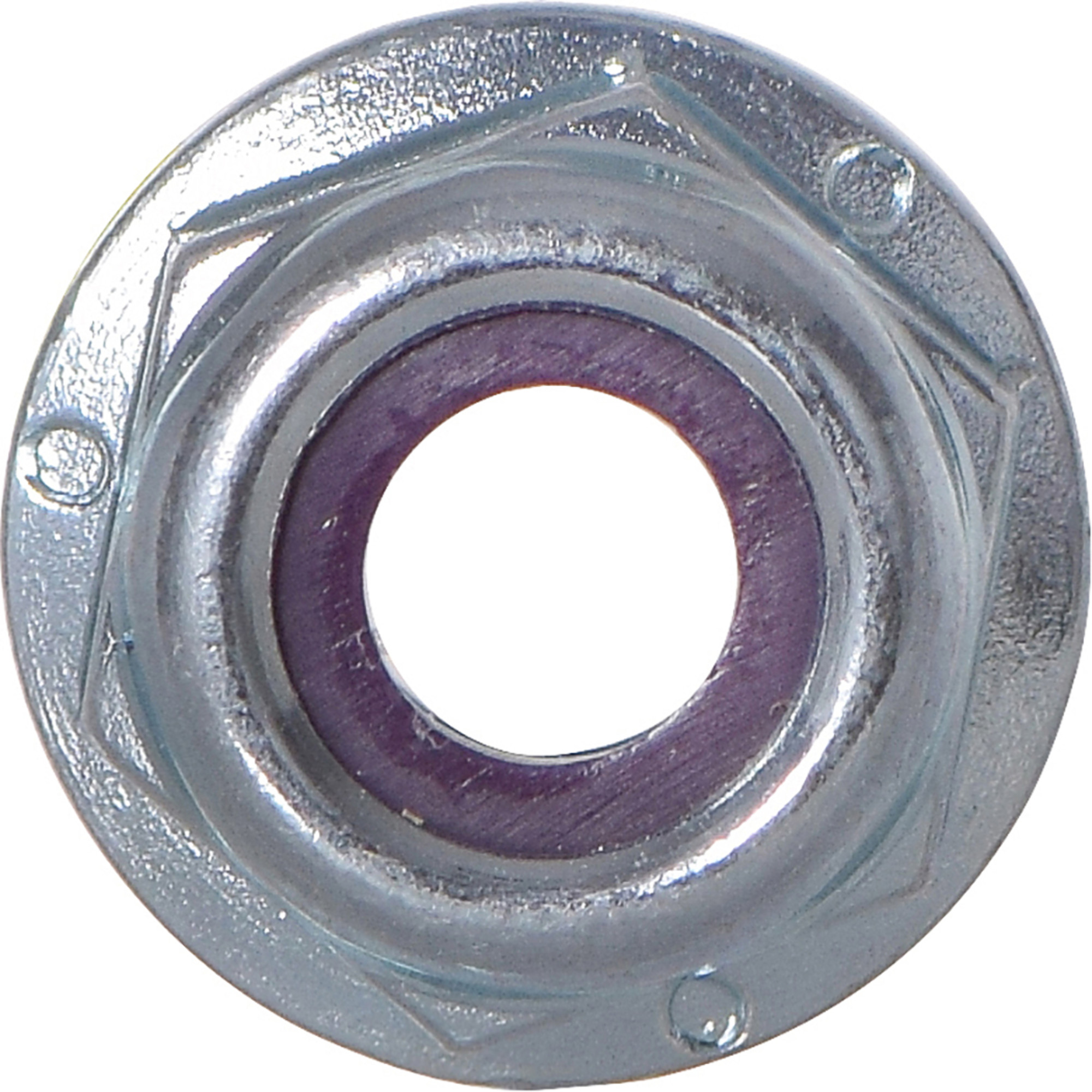 Hillman Zinc Nylon Insert Hex Flange Nuts (5/8 in.-11) - 5 pc