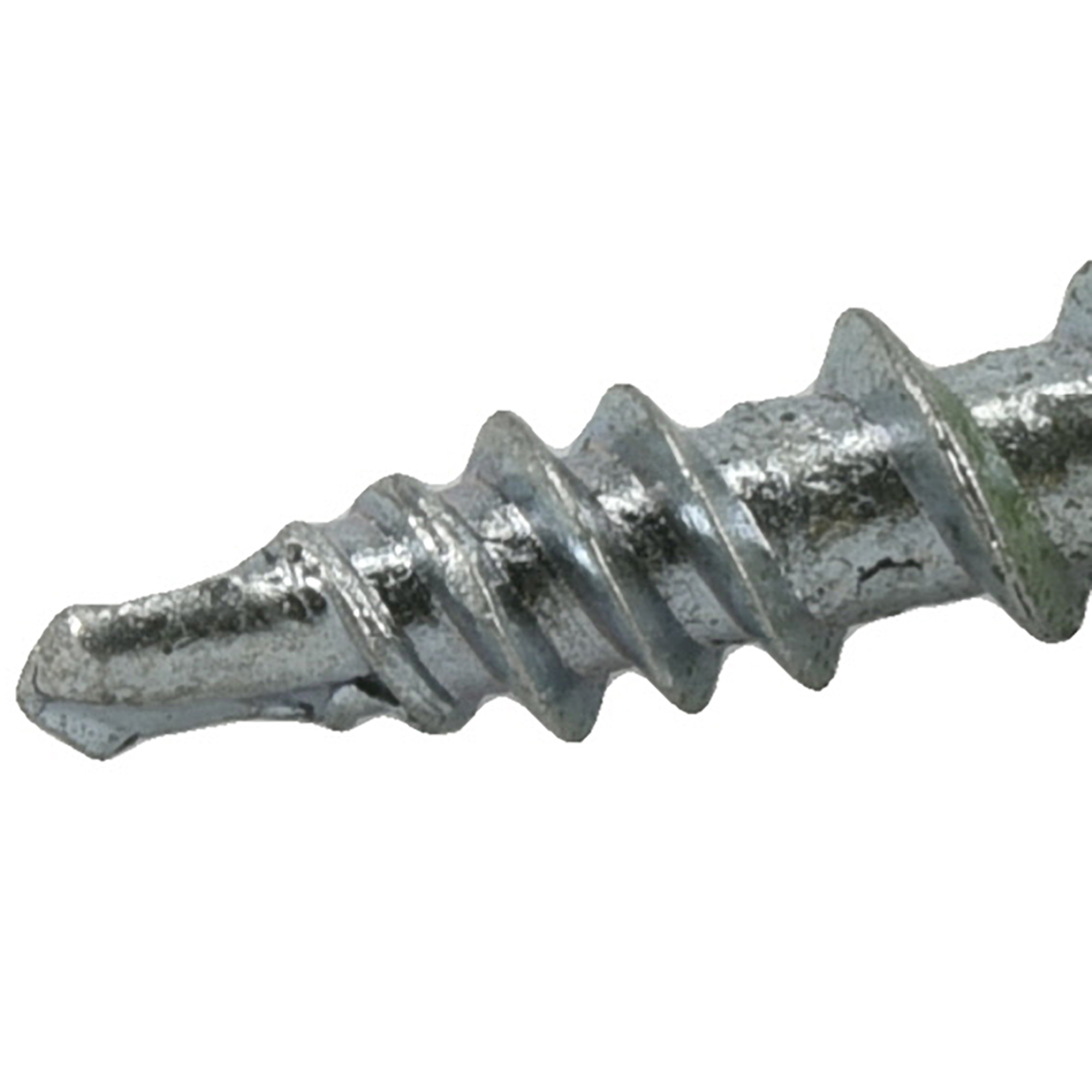 Power Pro Green Self Drilling Metal-to-Wood Roofing Screws (#10 x 1 in.) - 125 pc