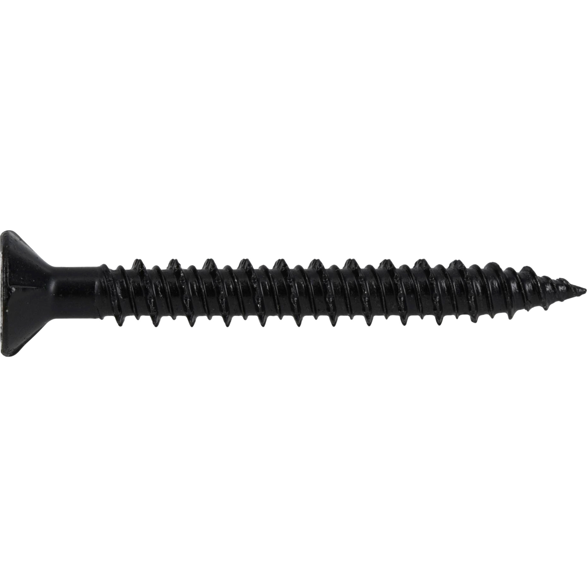Power Pro Black Flat-Head Concrete Screw Anchor (1/4 in. x 2-1/4 in.) - 100 pc