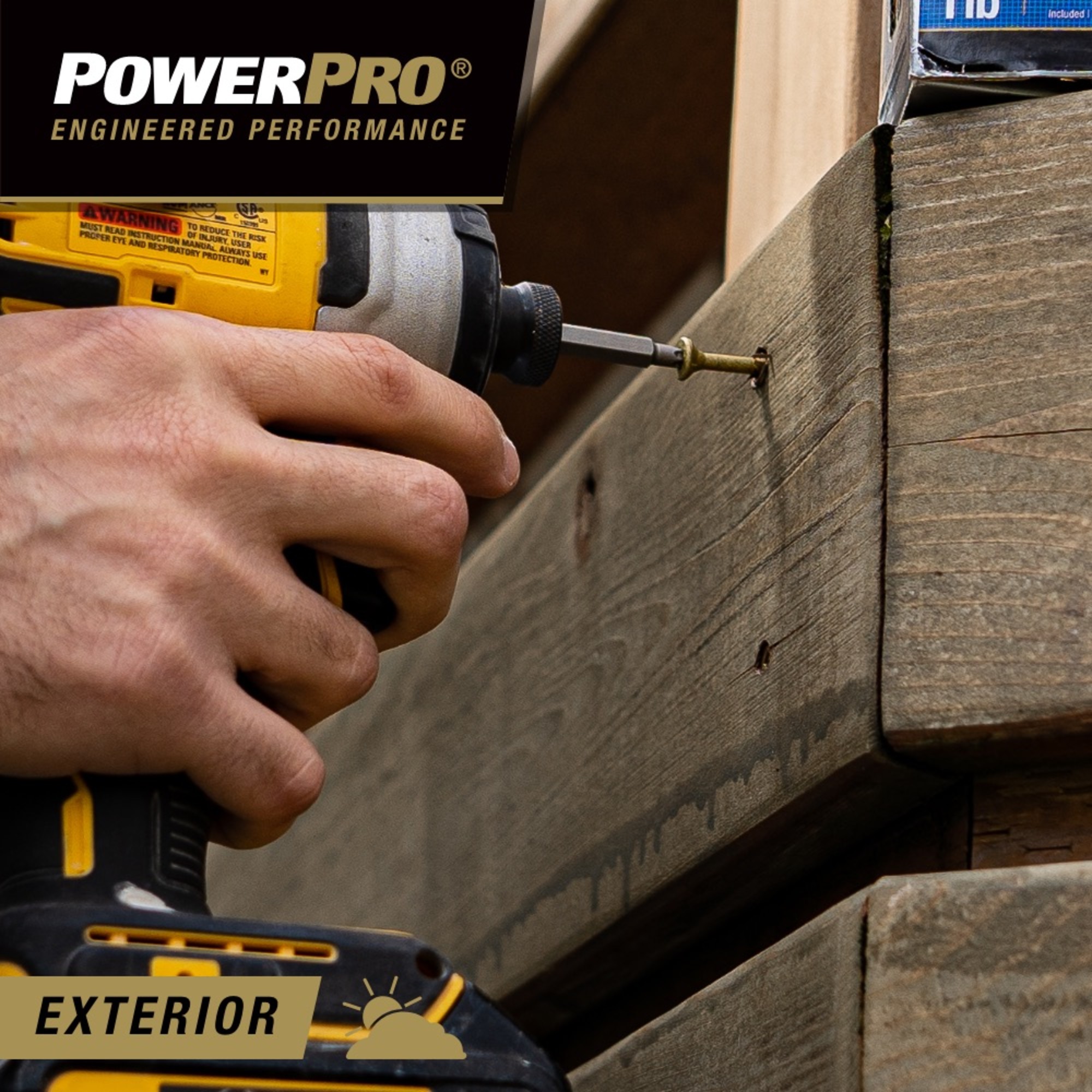 Power Pro Premium Bronze Exterior Wood Screws (#8 x 2 in.) - 3000 pc