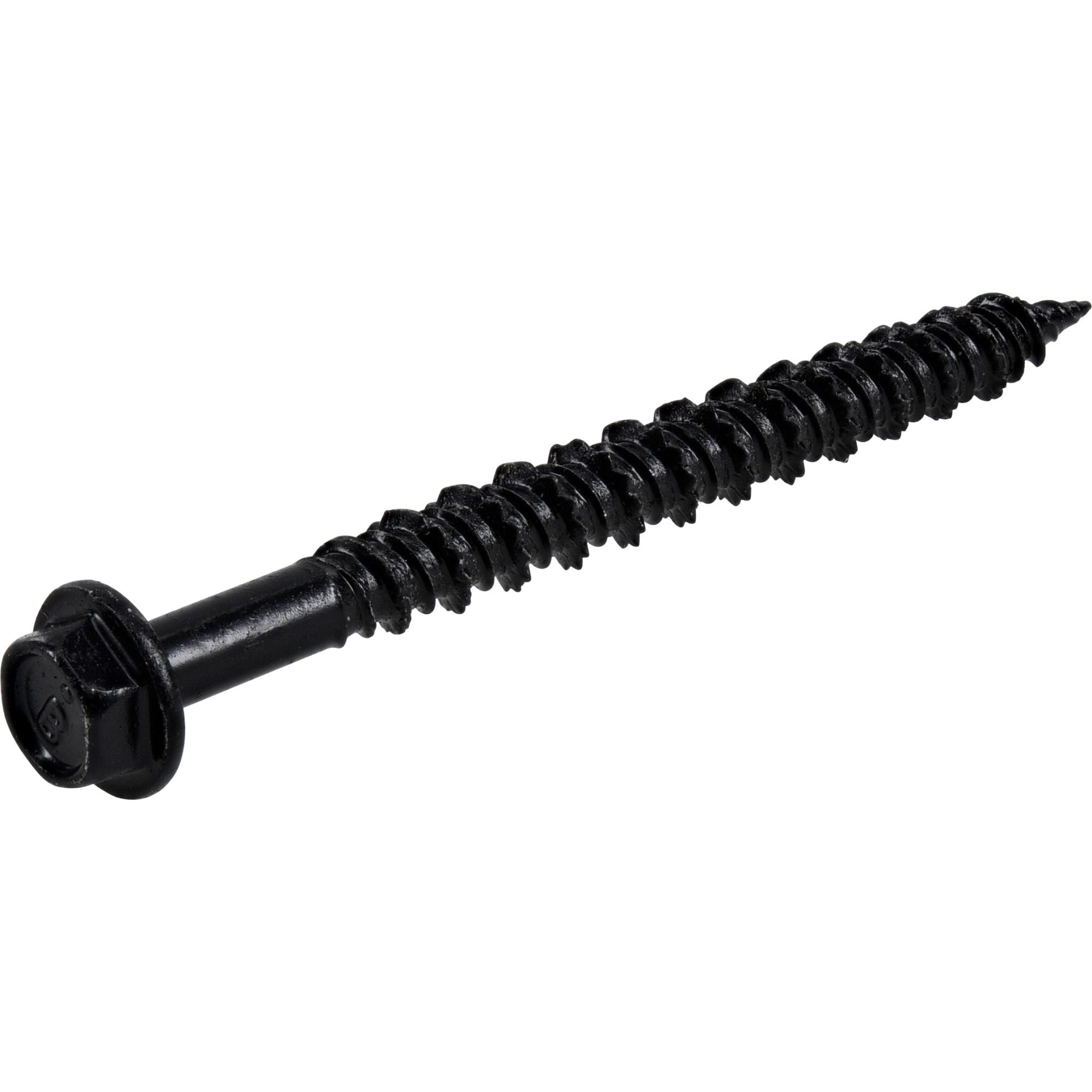 Power Pro Black Hex Washer-Head Concrete Screw Anchor (3/16 in. x 2-1/4 in.) - 100 pc