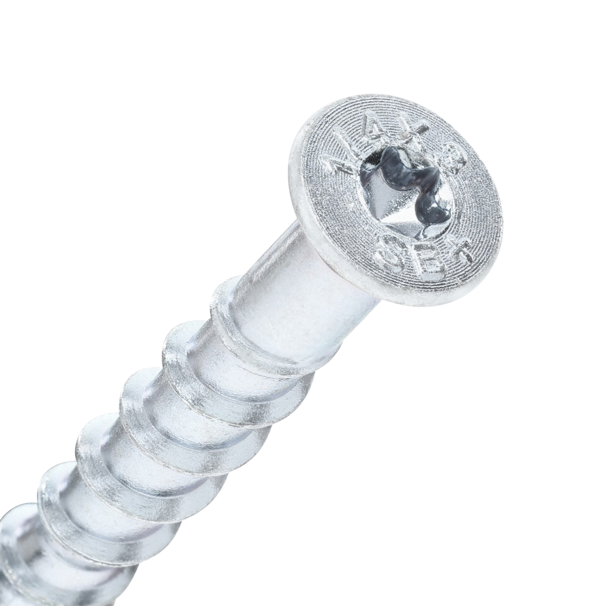 Power Pro Zinc Flat Head Screw-Bolt+ Anchor (1/4 in. x 3 in.) - 25 pc