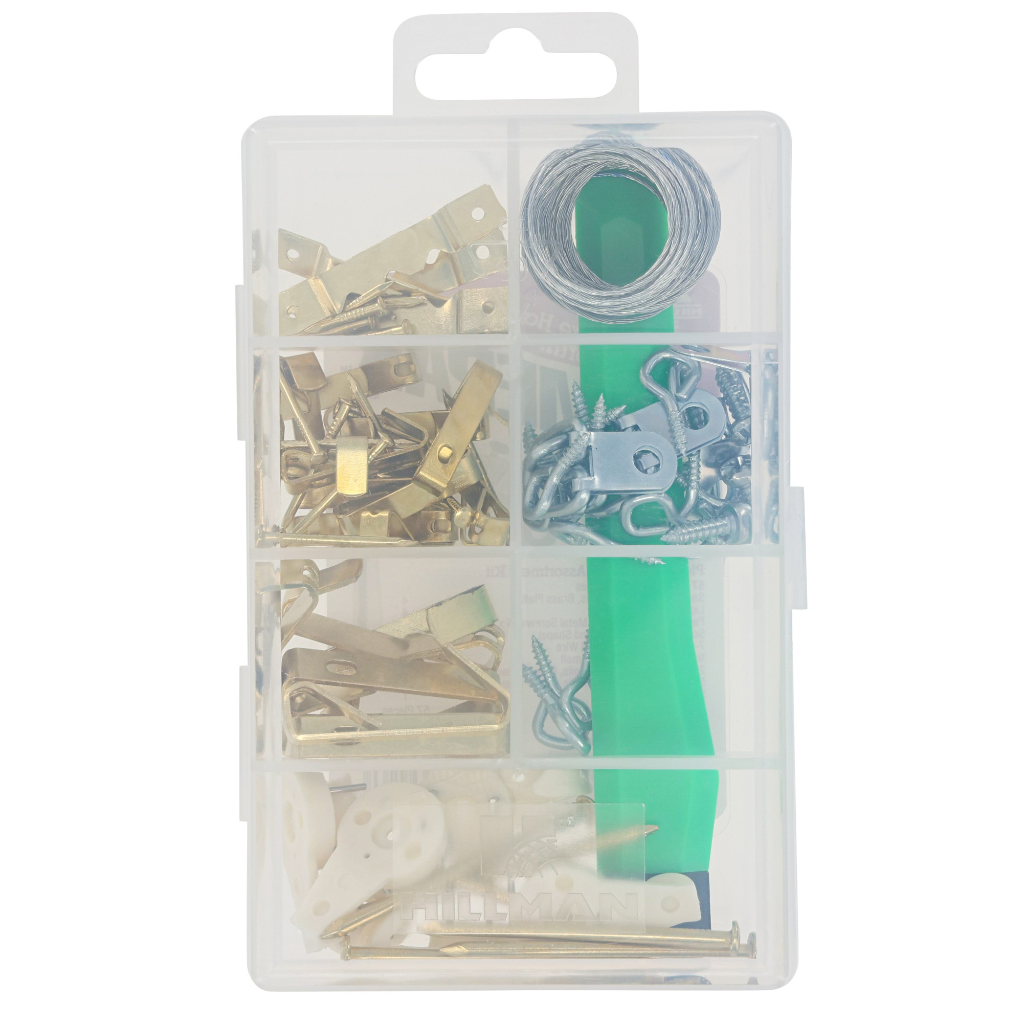 Hillman Homepak Picture Hanging Assortment Kit (5lb-50lb) 57 Piece