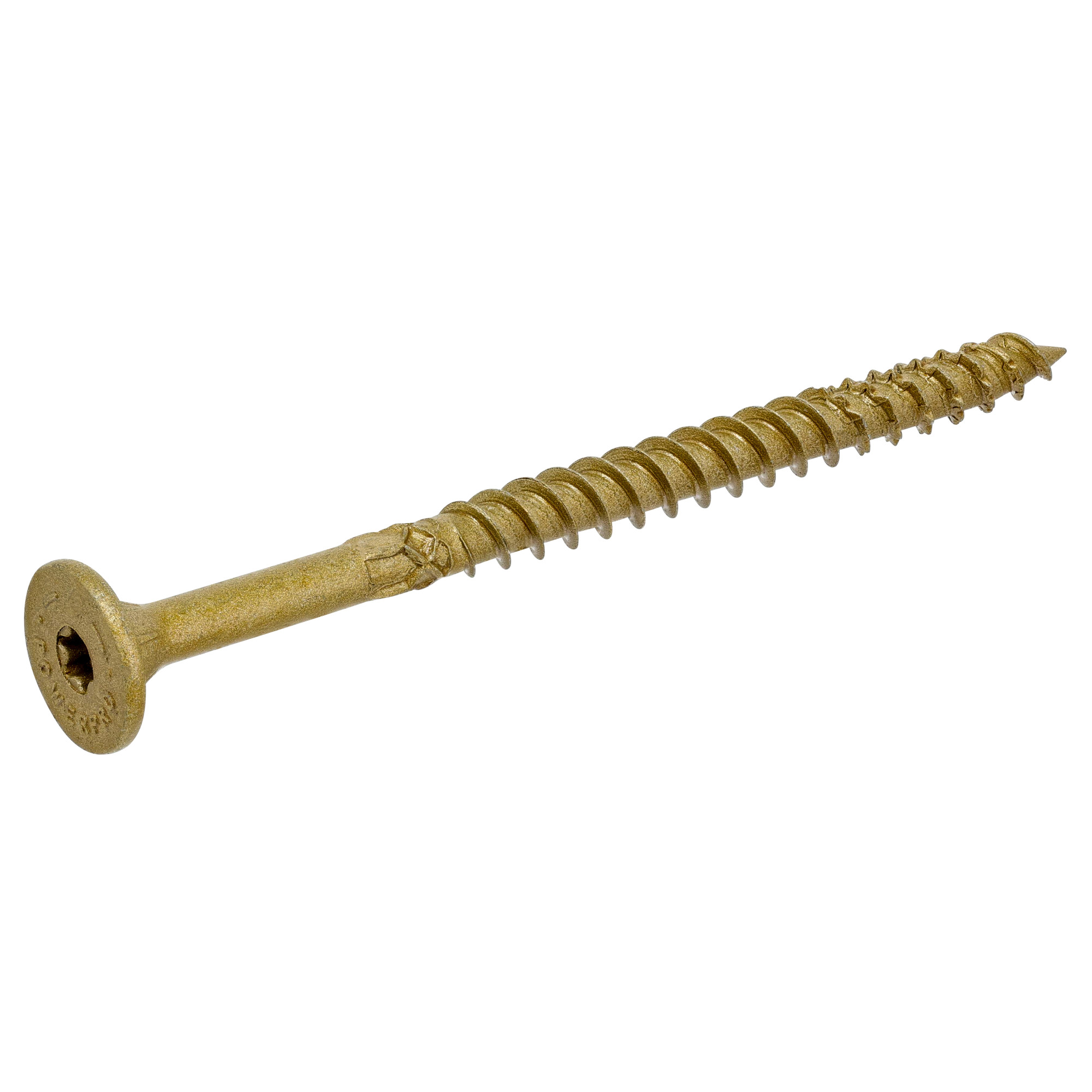 Power Pro TimberWood Bronze Structural Screws (5/16 in. x 5 in.) - 36pc