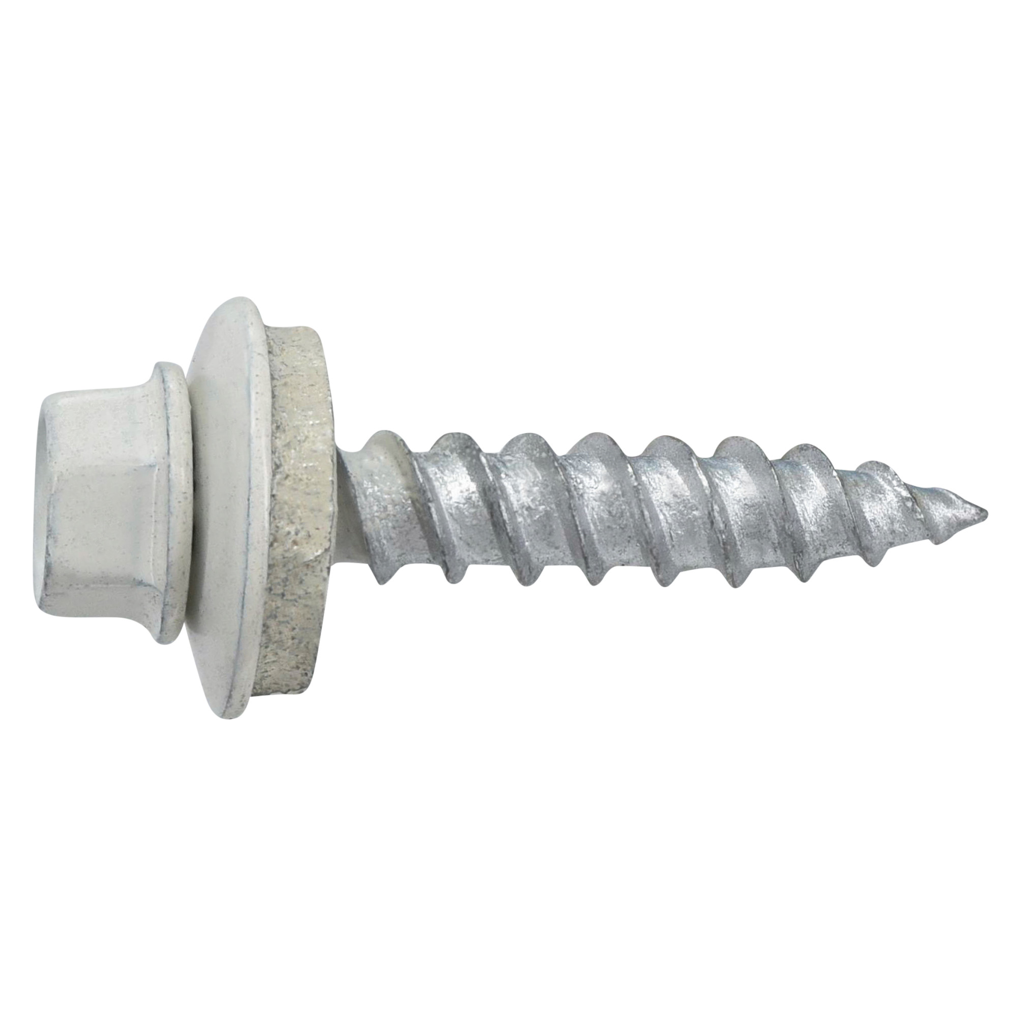 Hillman White Painted Self-Piercing Sheeter (#10 x 1-1/2 in.)