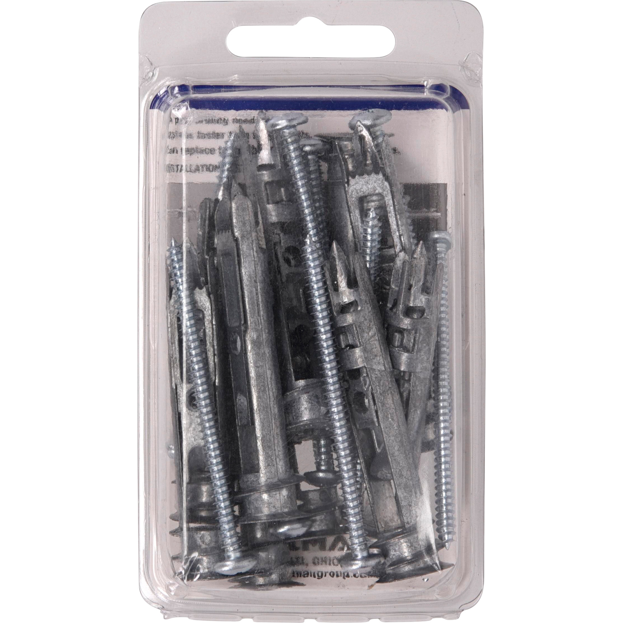 Hillman Self-Drilling Toggle Bolts w/#8 x 2-1/2 in. Screws - 10 pc