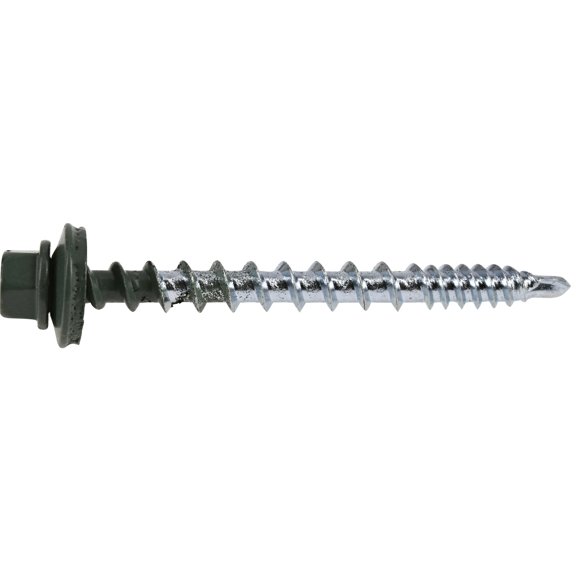 Power Pro Green Self Drilling Metal-to-Wood Roofing Screws (#10 x 2 in.) - 250 pc