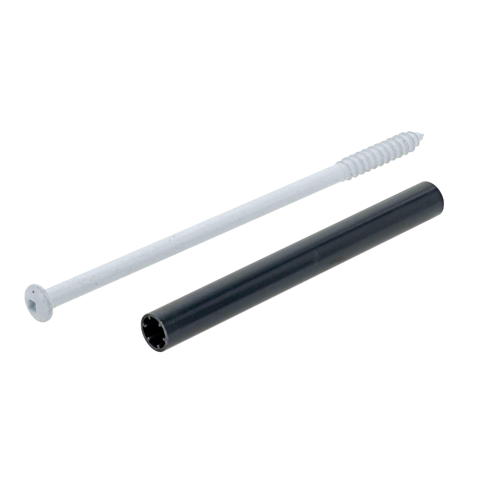 Project Center White Gutter-Tite Screws (5/16 in. x 7 in.) - 25 pc