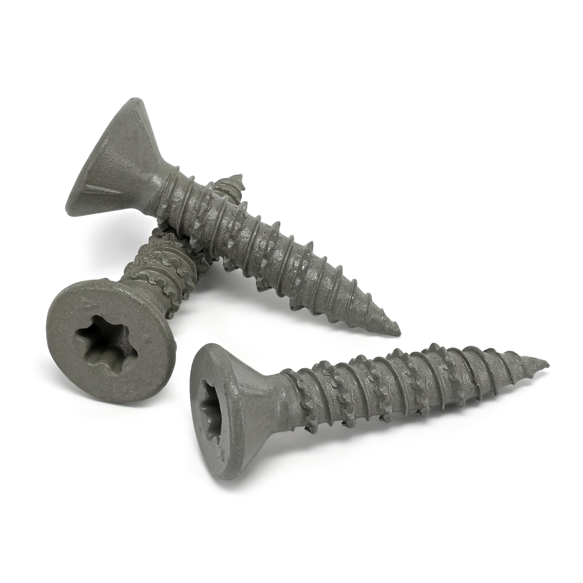 Power Pro 410 Stainless Flat Concrete Screw Anchor (3/16 in. x 1-1/4 in.) 100 pc