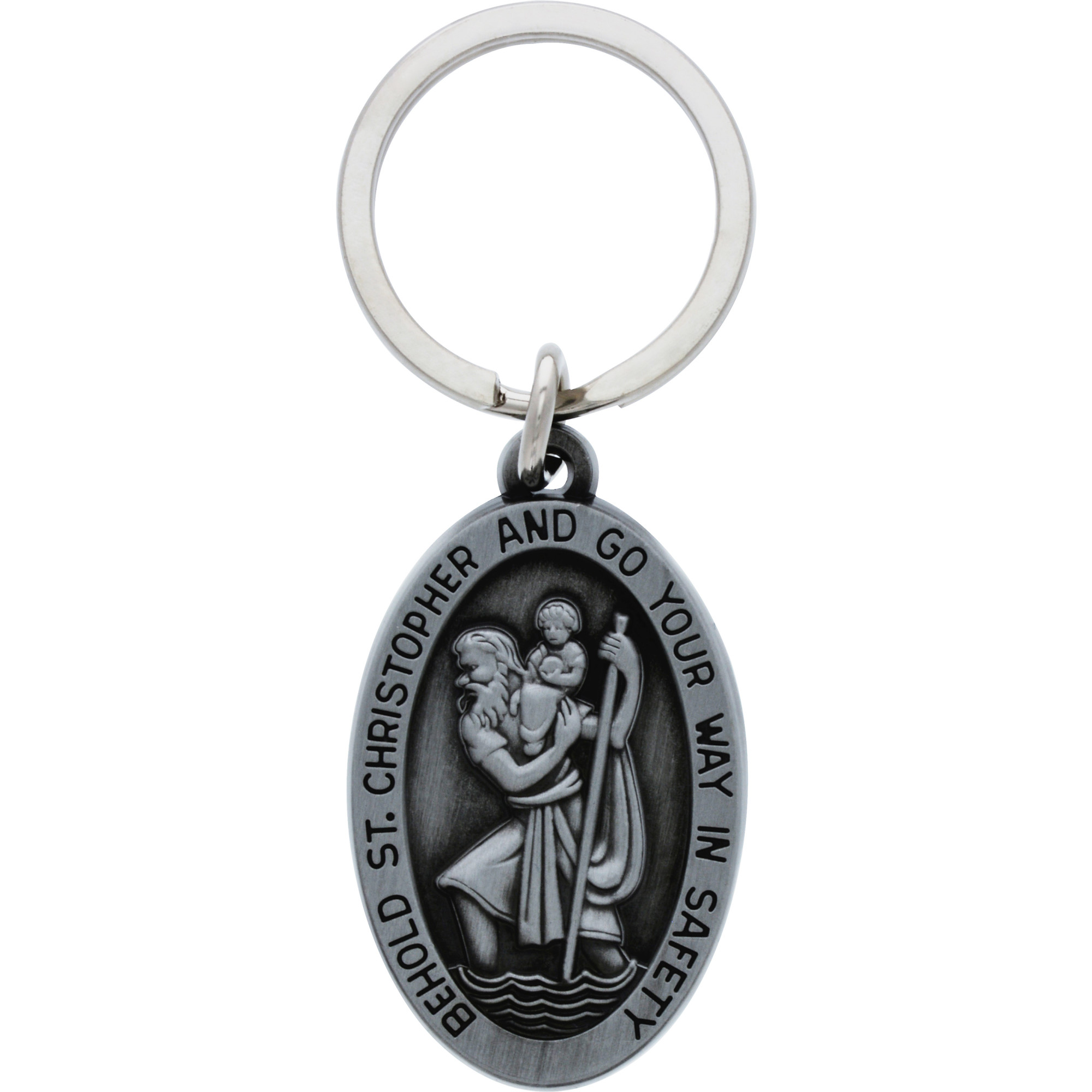 St. Christopher Key Chain by Hillman� Group