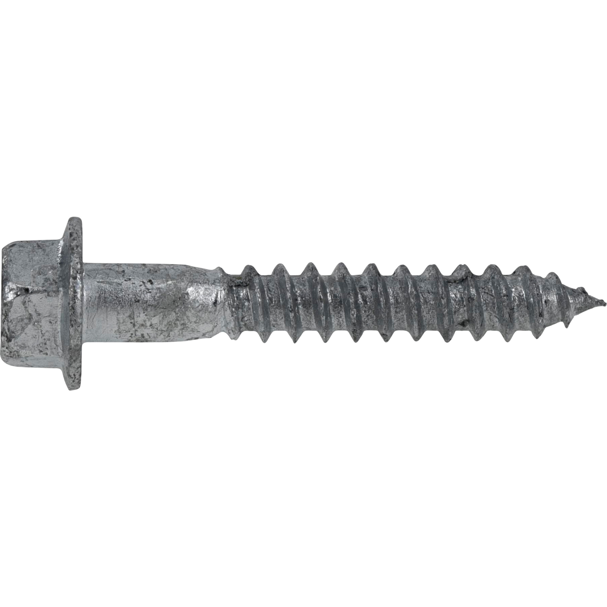 Hillman Galvanized Flange Head Hex Lag Screws (3/8 in.-16 x 2-1/2 in.) - 10 pc