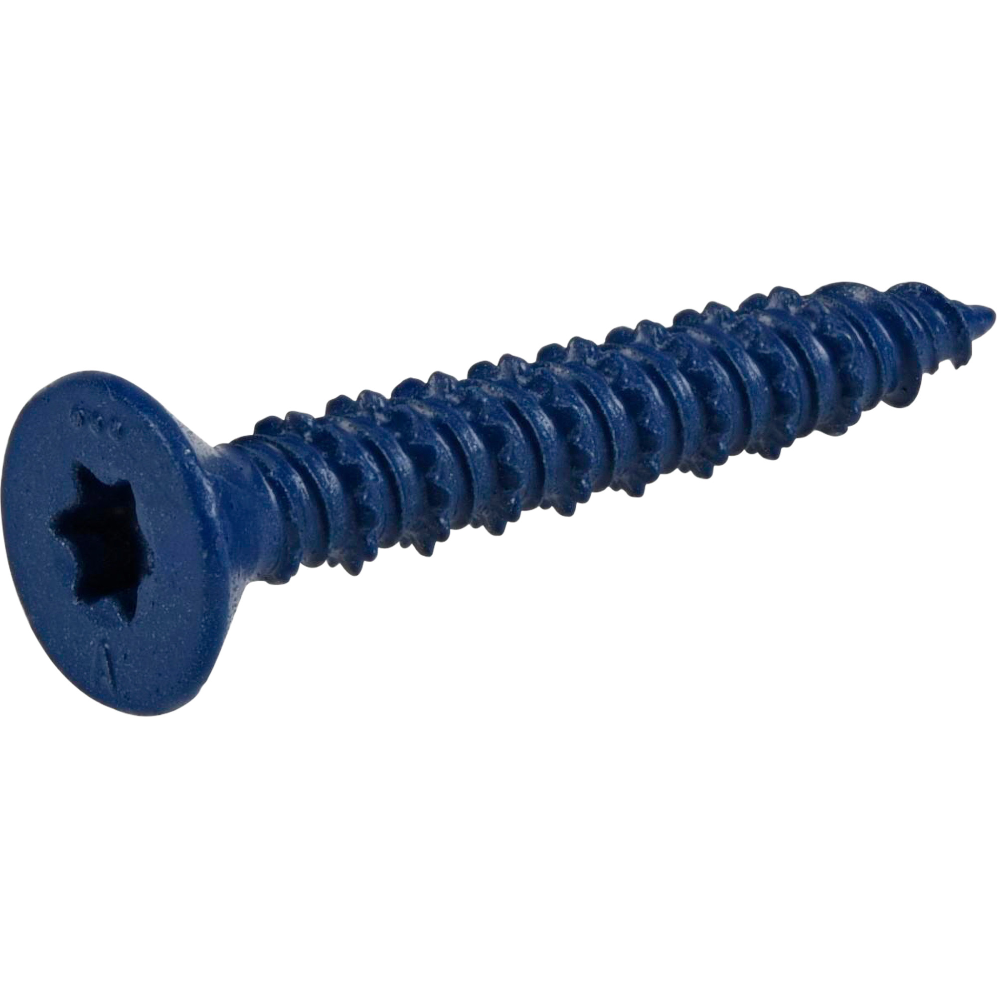 Power Pro Blue Flat-Head Concrete Screw Anchor (1/4 in. x 1-3/4 in.) - 100 pc
