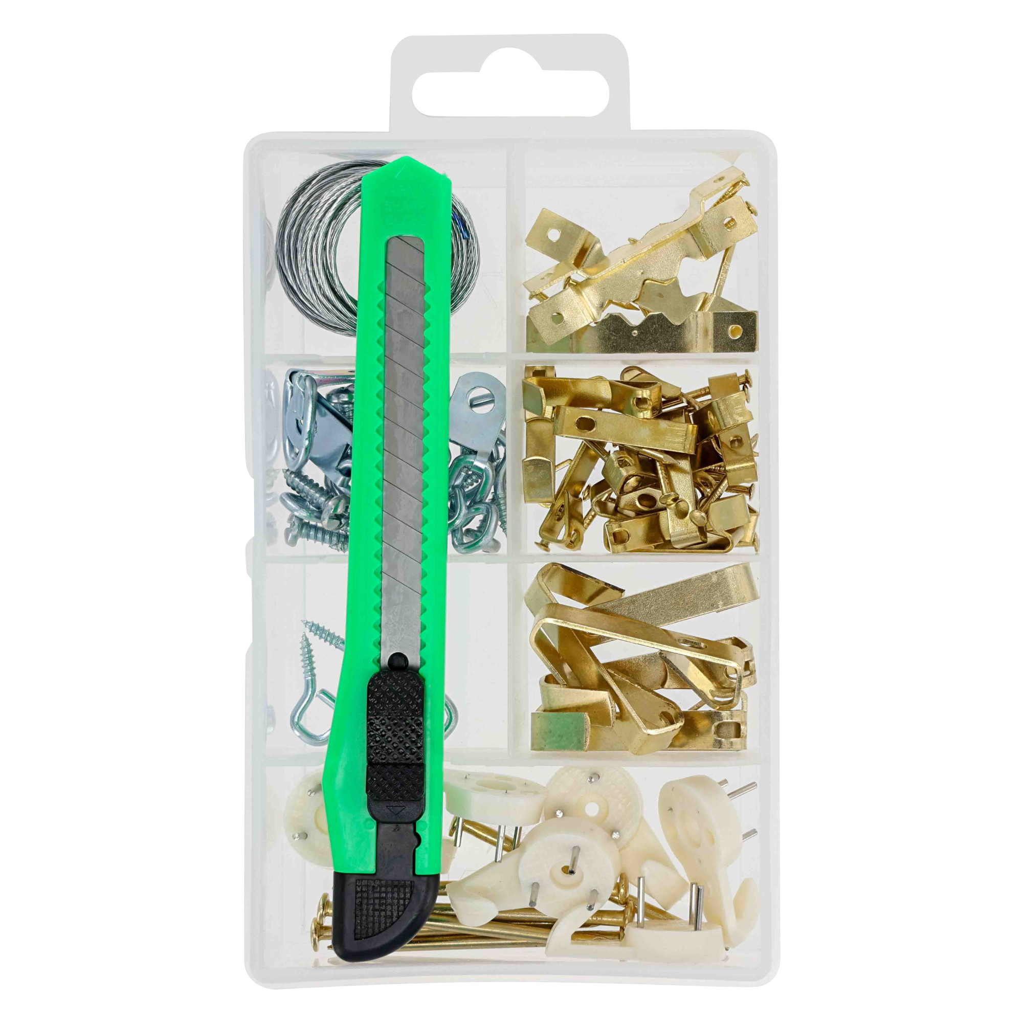 Hillman Homepak Picture Hanging Assortment Kit (5lb-50lb) 57 Piece