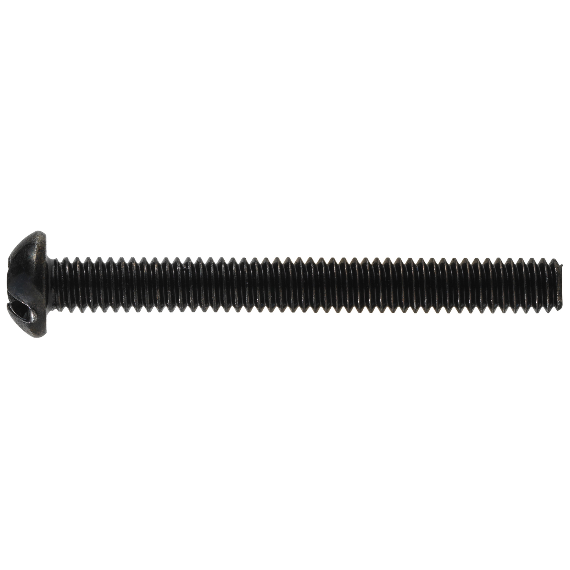 Hillman Combo Round-Head Black Zinc Machine Screws (#6-32 x 3/4 in.)