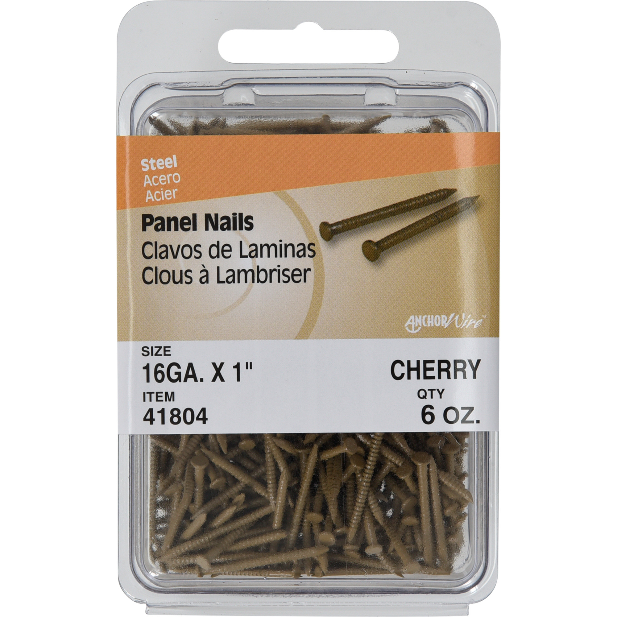 Anchor Wire Cherry Panel Nails (1 in.) - 334 pc