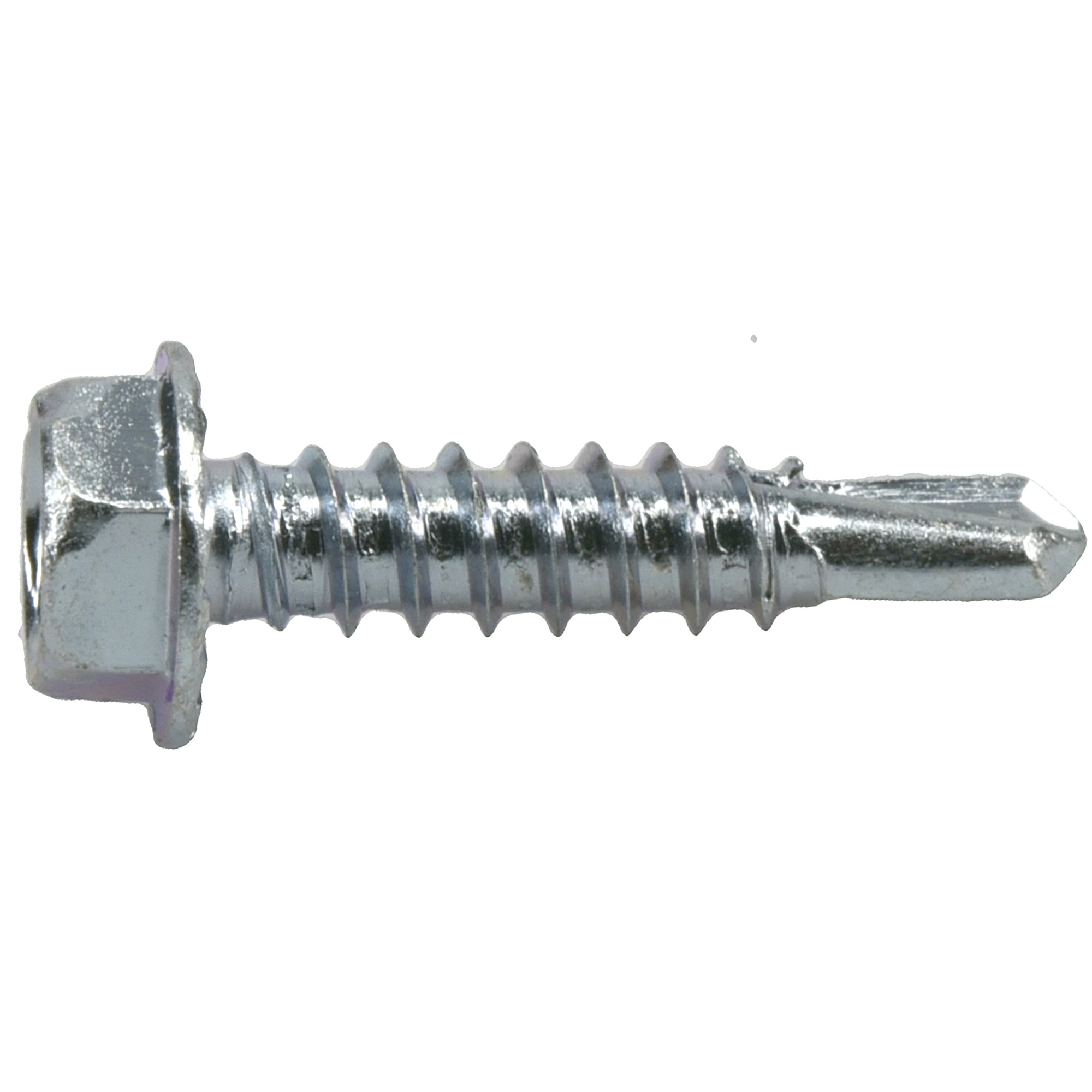 Power Pro Premium Hex Zinc Sheet Metal Self-Drilling Screws (#8-32 x 3/4 in.)-135pc