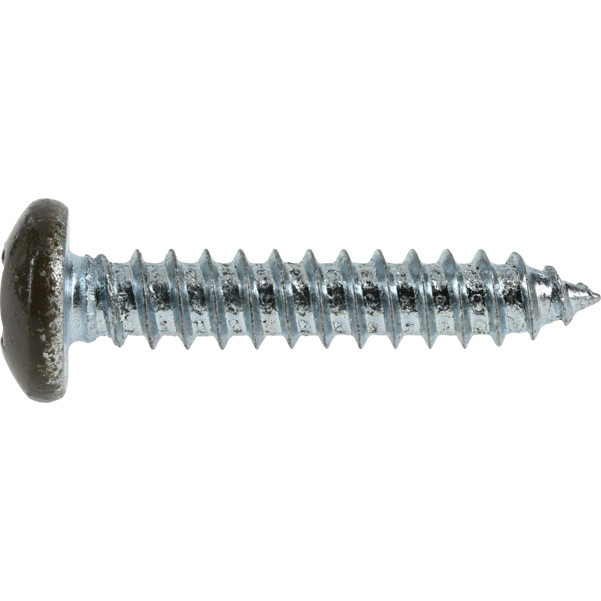 Hillman Brown Pan-Head Phillips Sheet Metal Screws (#10 x 1 in.) - 100 pc
