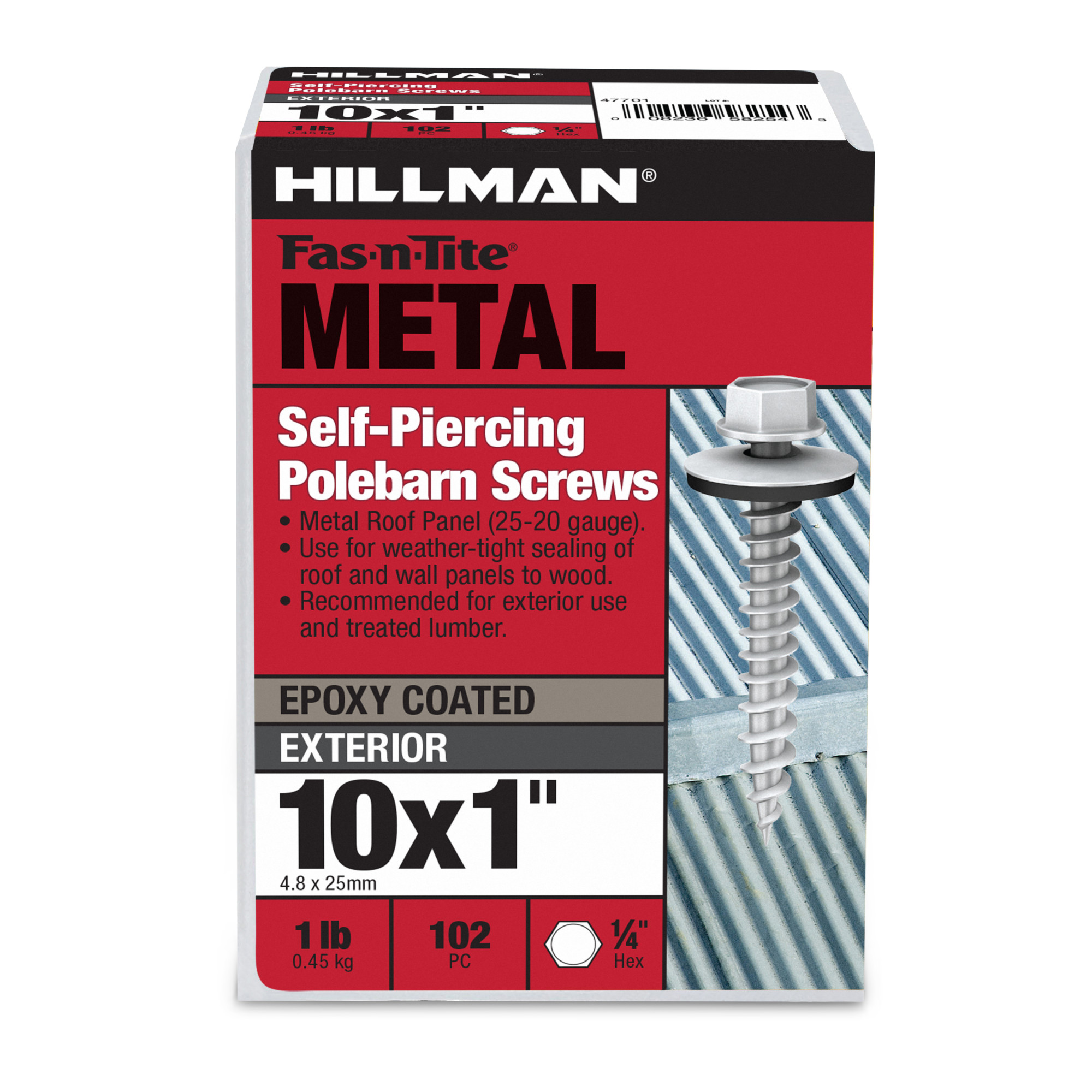 Hillman Self-Piercing Sheeter Screws (#10 x 1 in.)