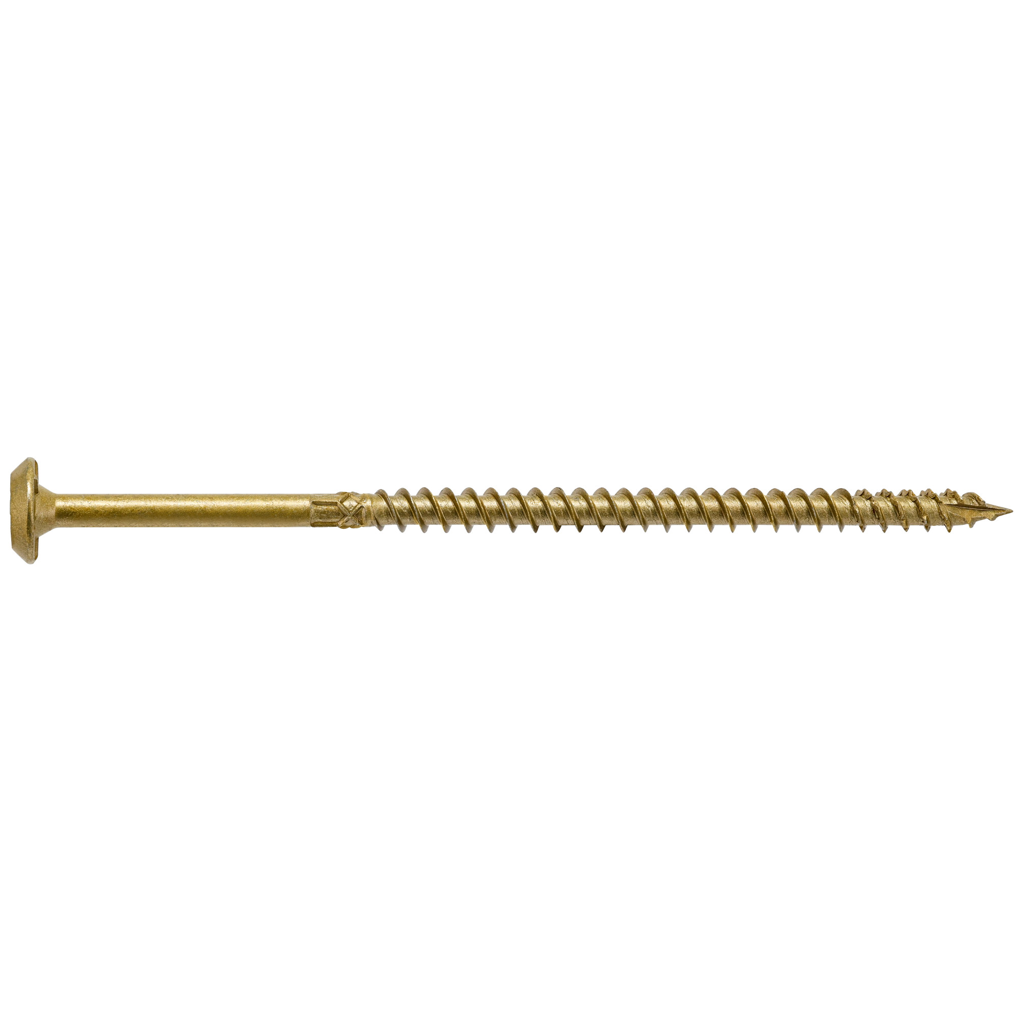 Power Pro Bronze Structural Lag Screws (5/16 in. x 5 in.) - 75 pc