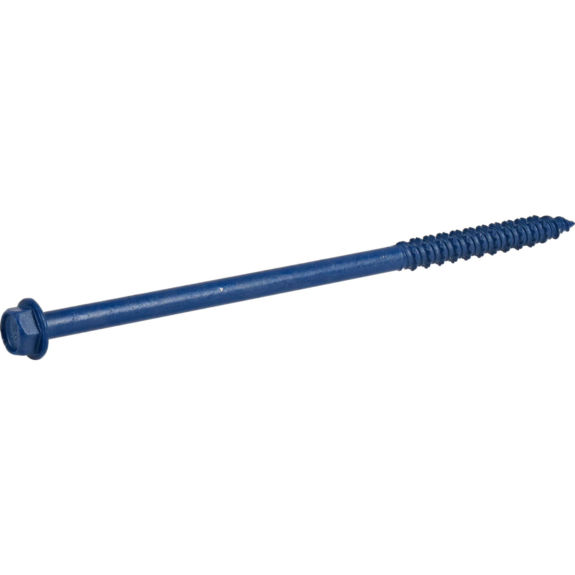Power Pro Blue Hex Washer-Head Concrete Screw Anchor (1/4 in. x 5 in.) - 100 pc