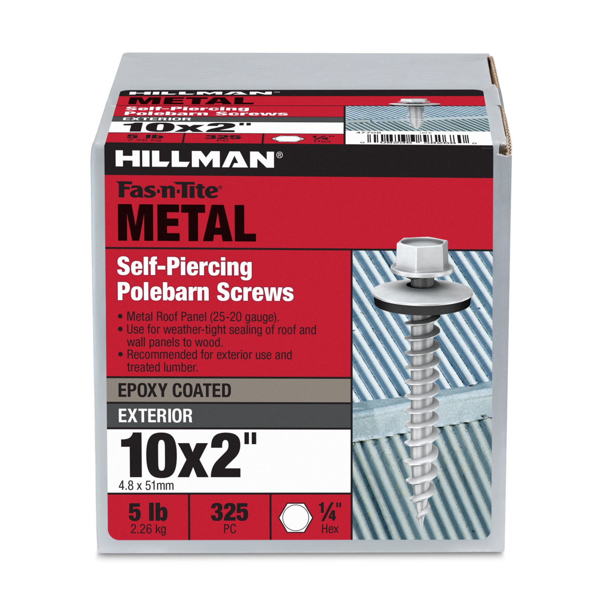 Hillman Self-Piercing Sheeter Screws (#10 x 2 in.)