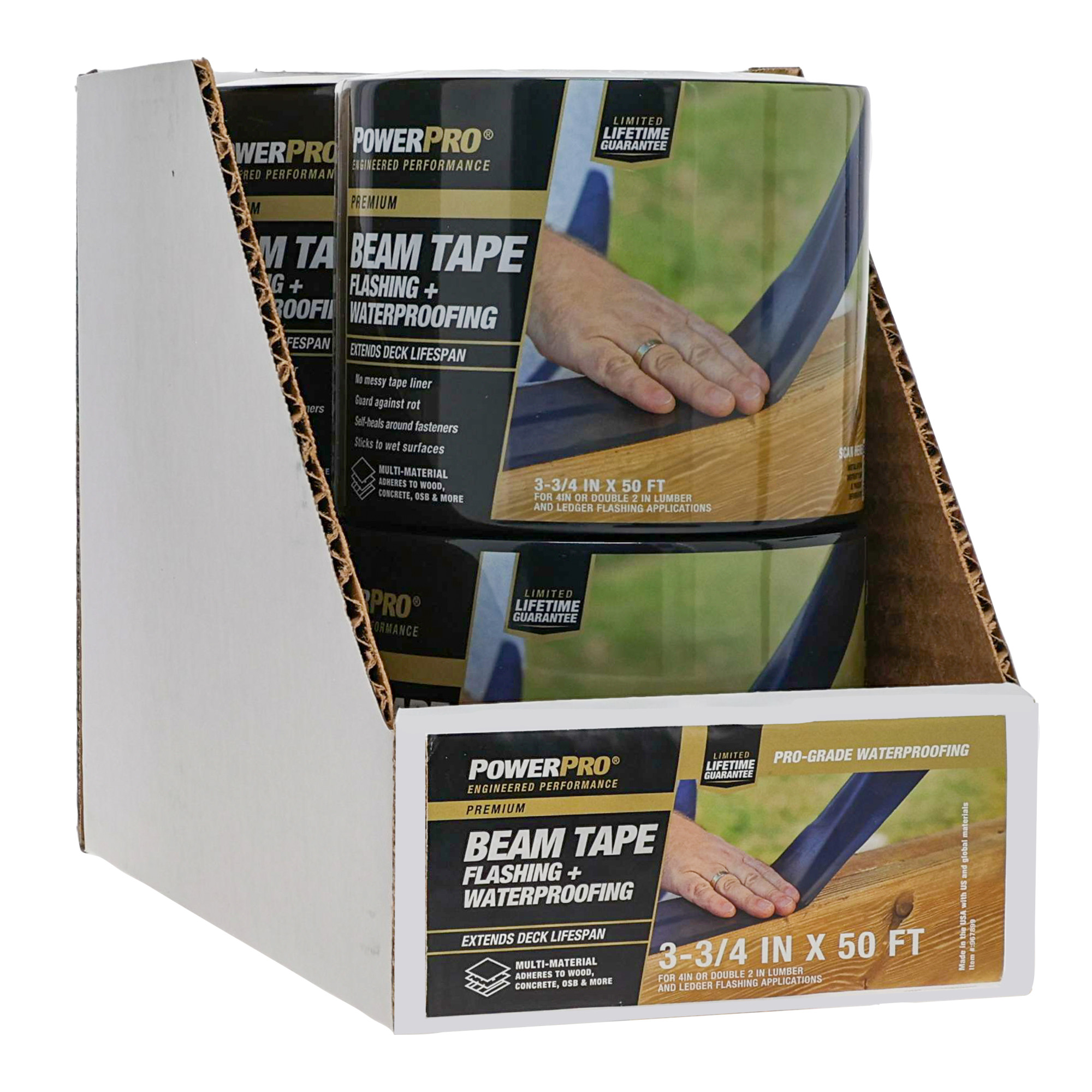 Power Pro Premium Exterior Deck Beam Flashing Tape (3.78 in. x 50 ft.)