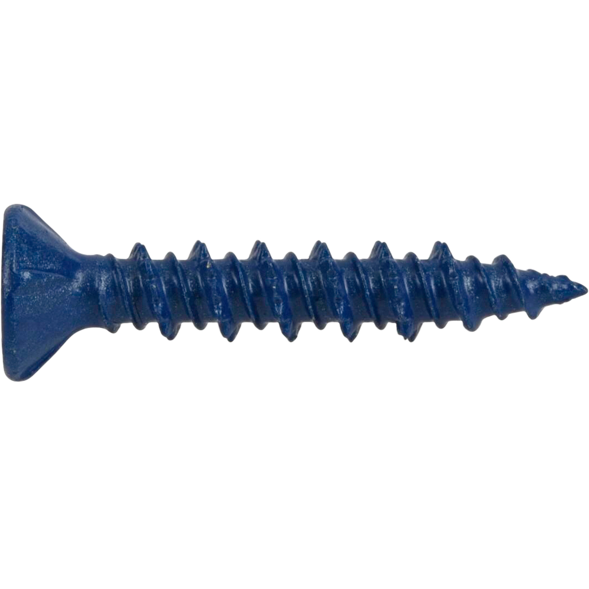 Power Pro Blue Flat-Head Concrete Screw Anchor (3/16 in. x 1-1/4 in.) - 25 pc
