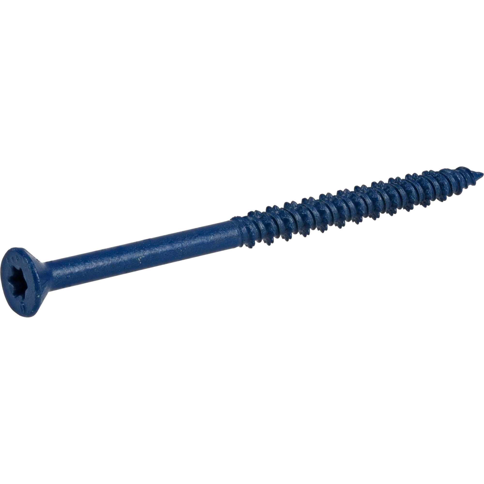Power Pro Blue Flat-Head Concrete Screw Anchor (3/16 in. x 3-1/4 in.) - 100 pc