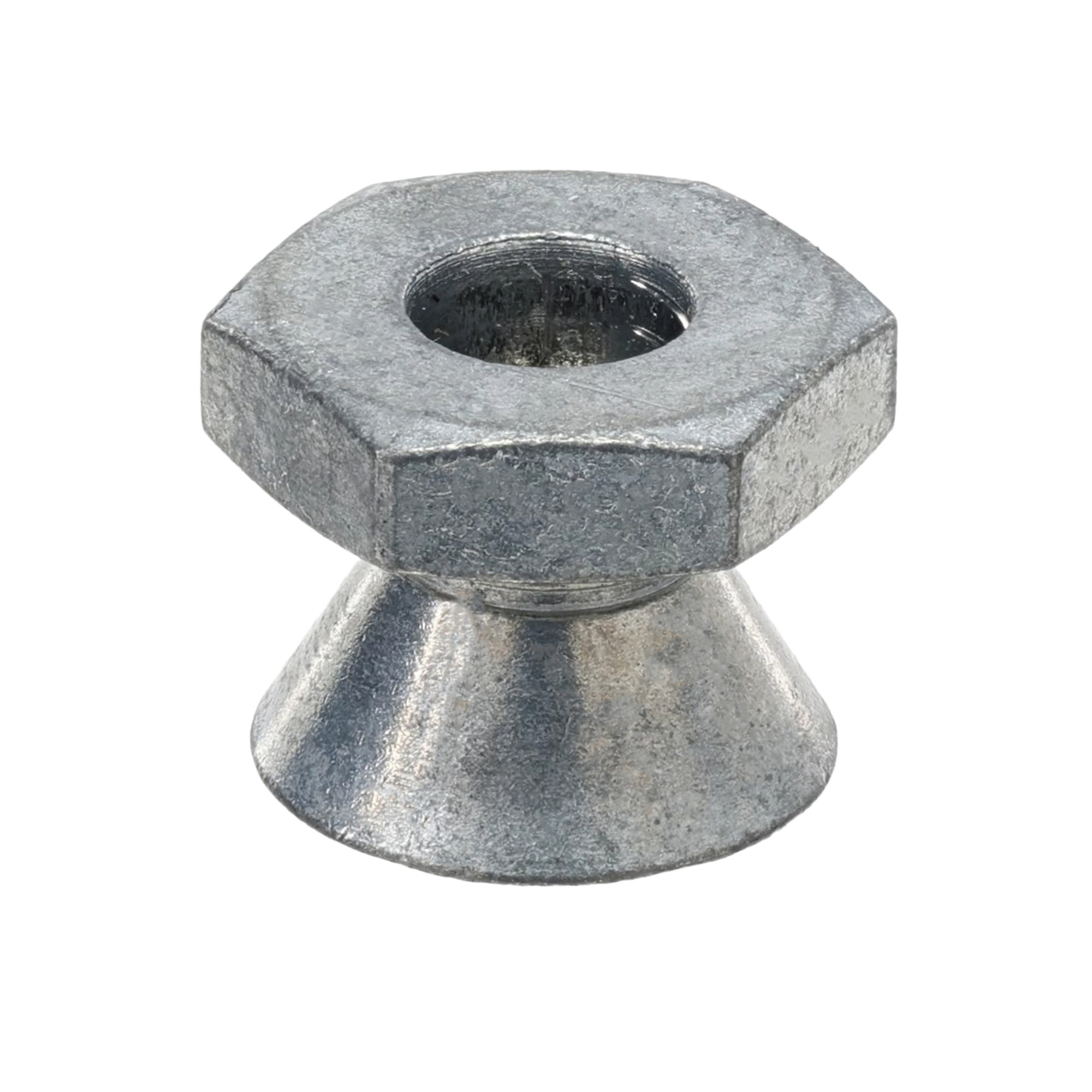 Hillman Breakaway Security Nuts Zinc (5/16 in.-18) - 12 pc