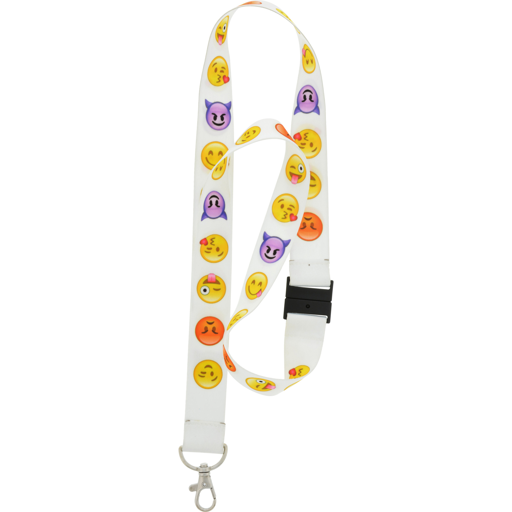 Hillman Emoji Lanyard with Breakaway