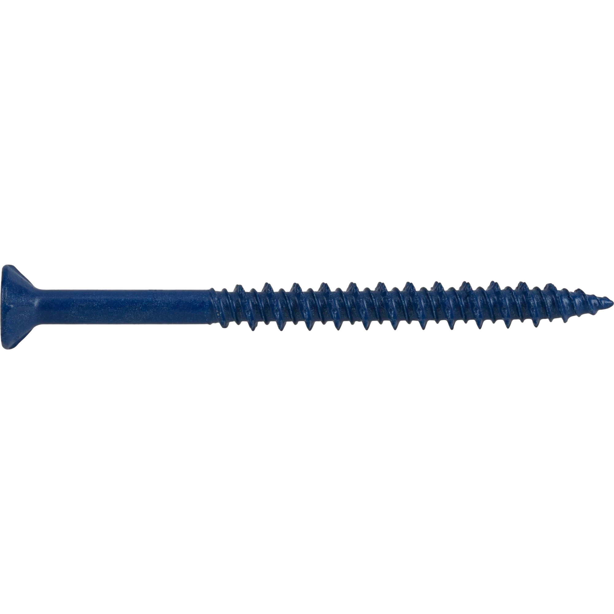 Power Pro Blue Flat-Head Concrete Screw Anchor (3/16 in. x 2-3/4 in.) - 100 pc