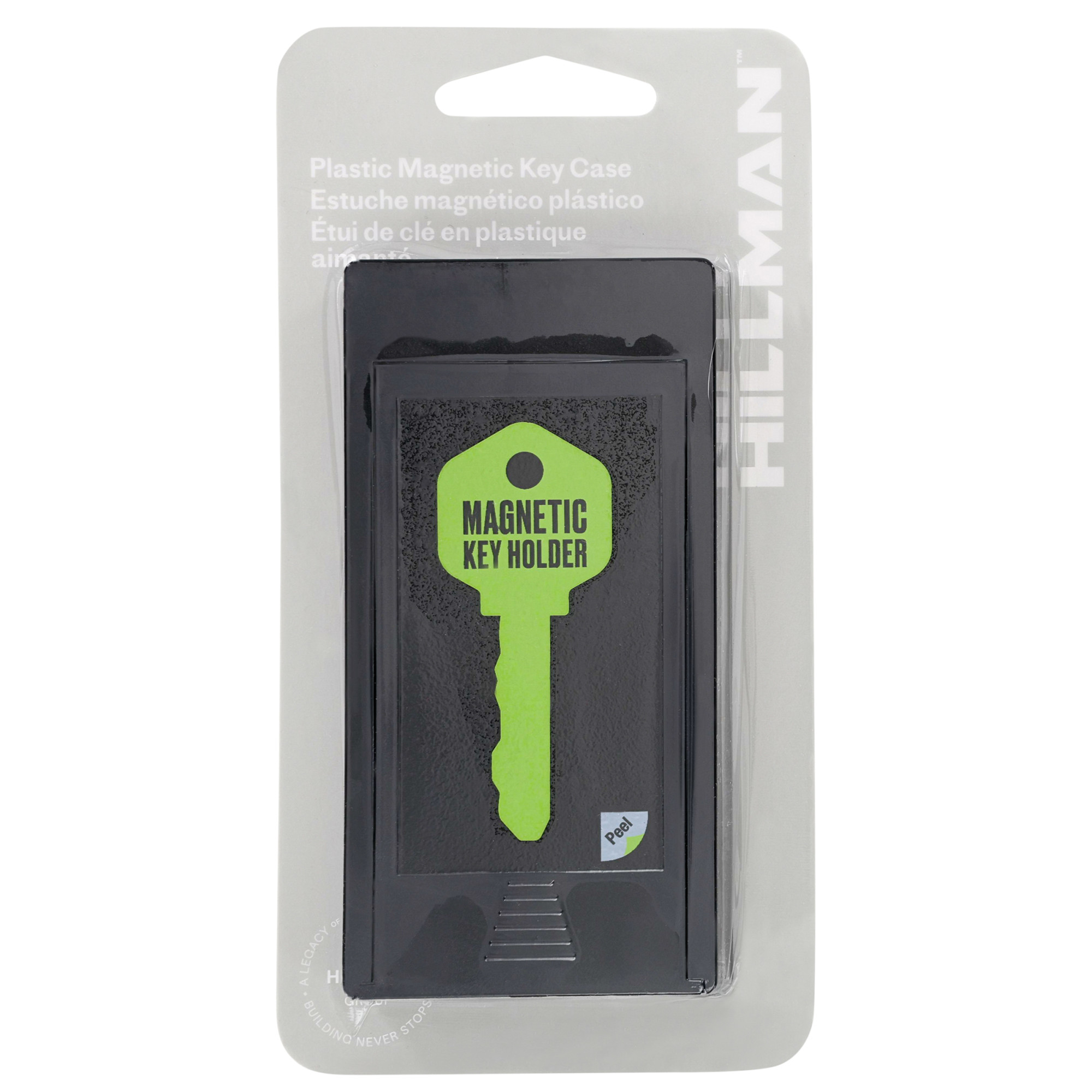 Hillman Plastic Magnetic Key Case Large