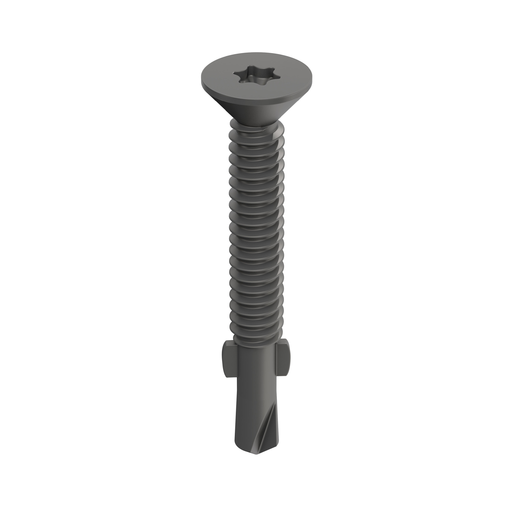 Power Pro Prower Pro Premium Flat Gray Epoxy Self-Drilling Screws (�"-20 � 3 in.) 336pc