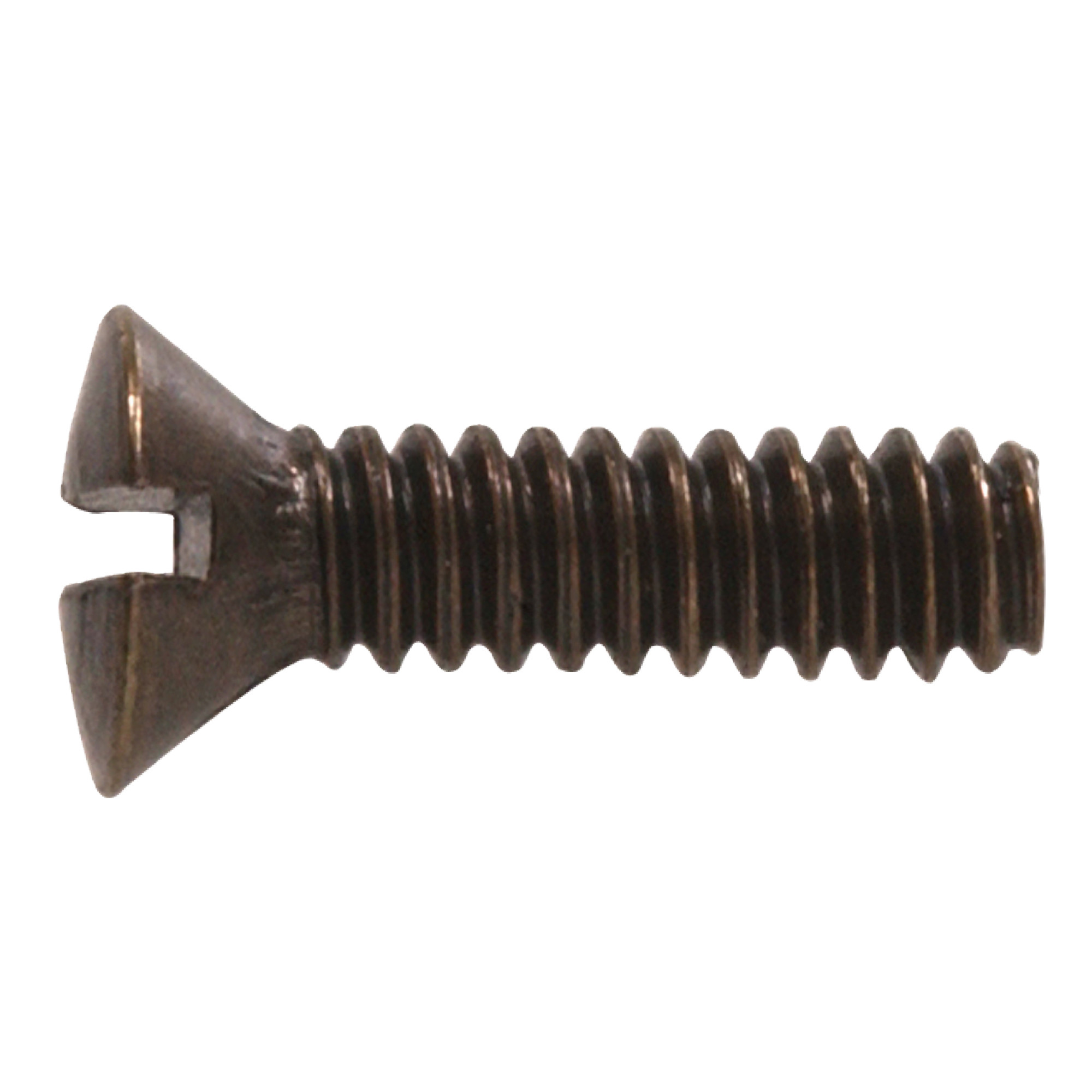 Hillman Slotted Oval-Head Antique Bronze Switch Plate Screws (#6-32 x 1 in.) - 20 pc