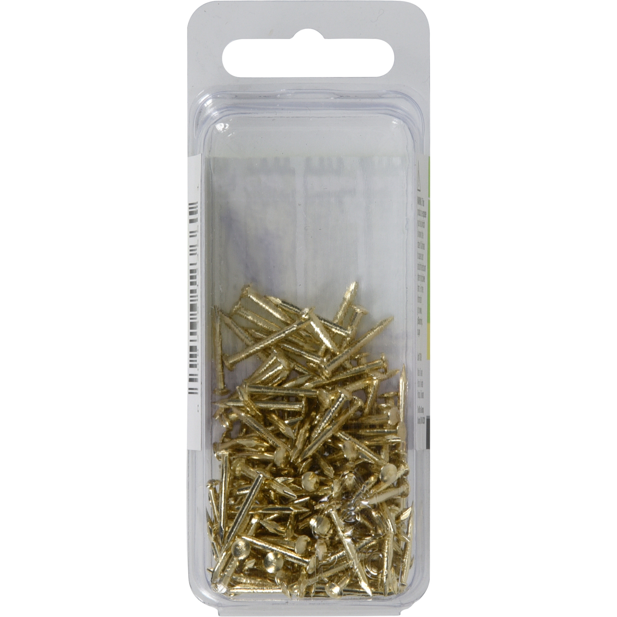 Hillman Linoleum Nails - Brass Plated (5/8 in. x 16GA) - 1.5 oz.