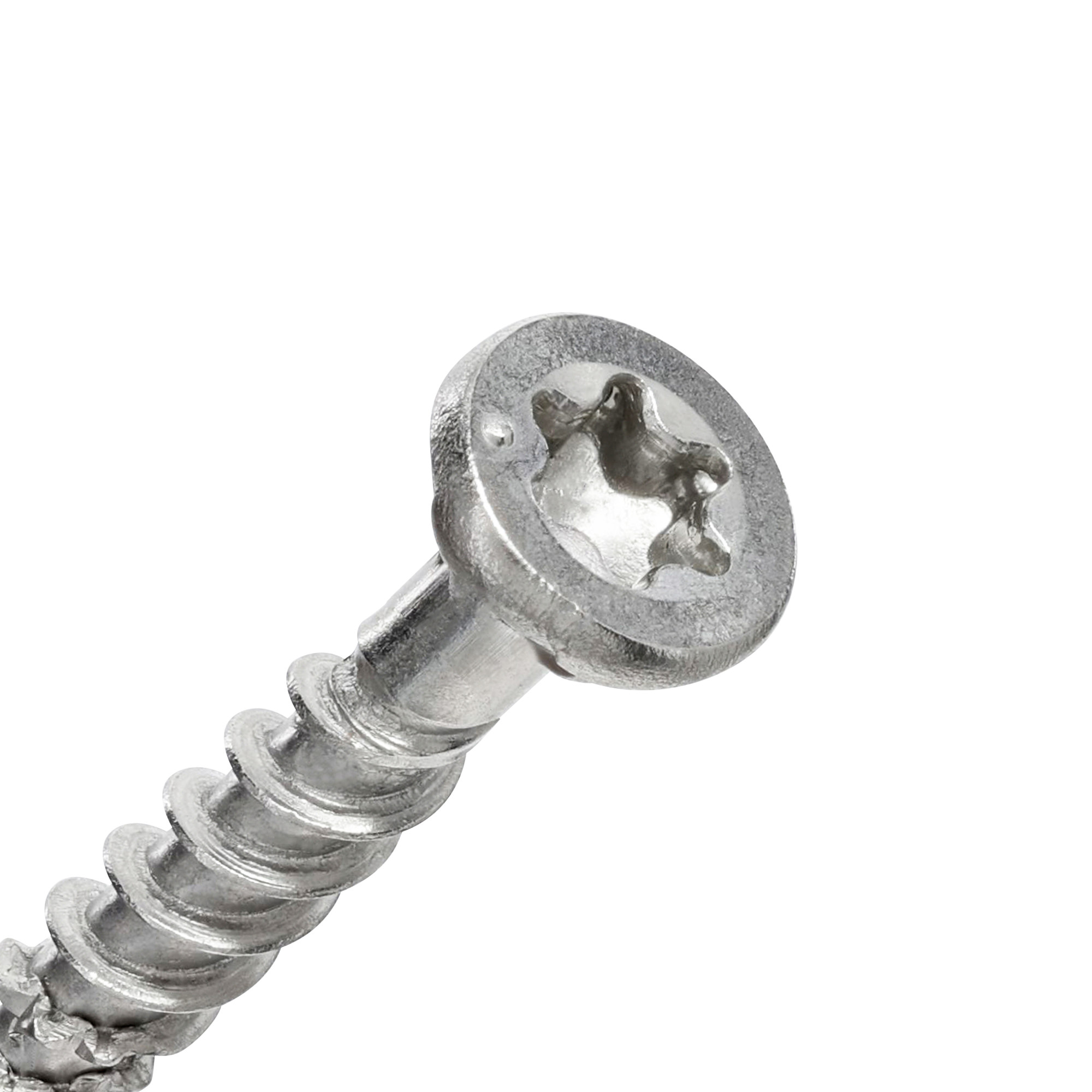 Power Pro Premium 305 Stainless Steel Wood Screws (#8 x 1-1/2 in.) - 40 pc