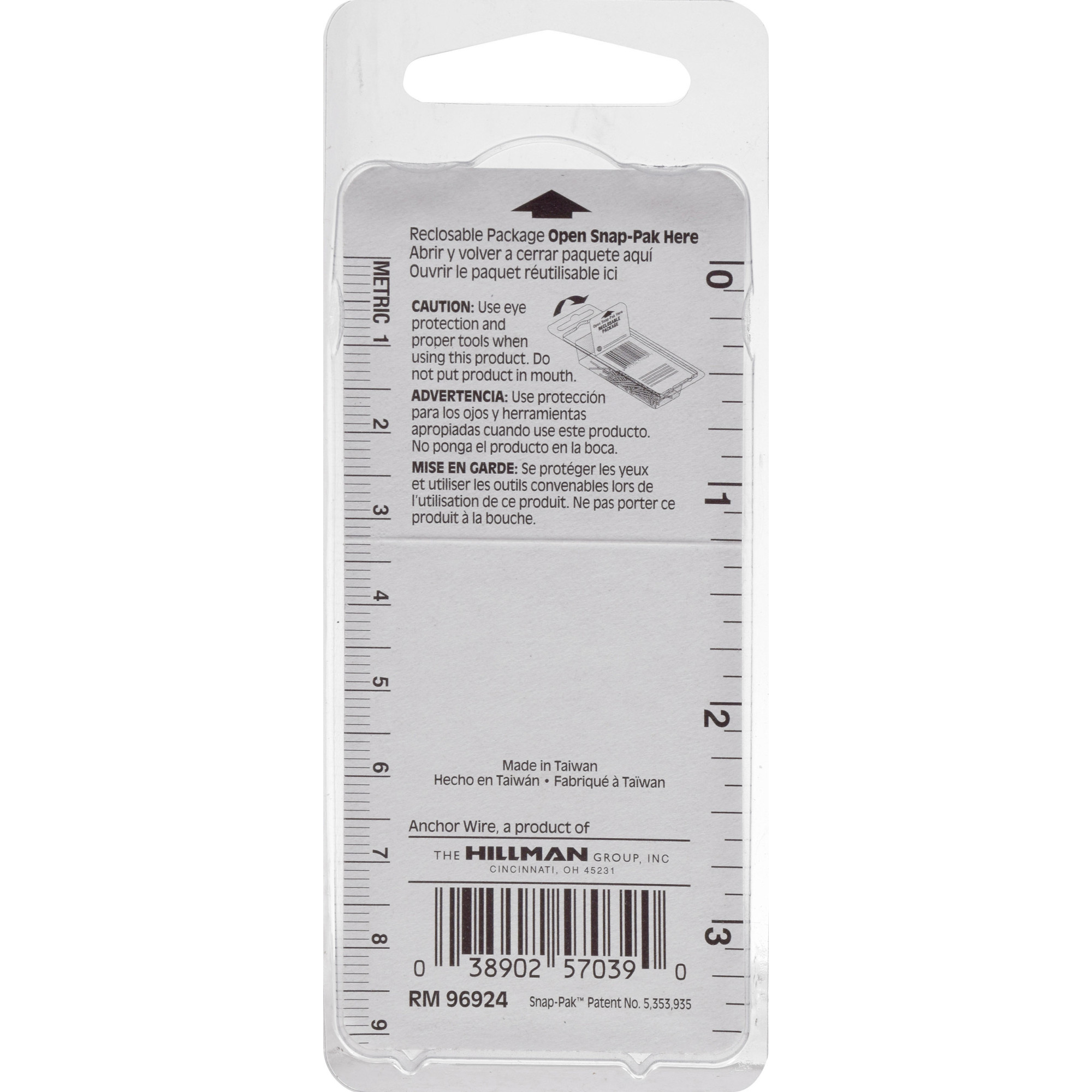 Anchor Wire Solid Brass Escutcheon Pins (3/4 in. x 16GA) - 2 oz.