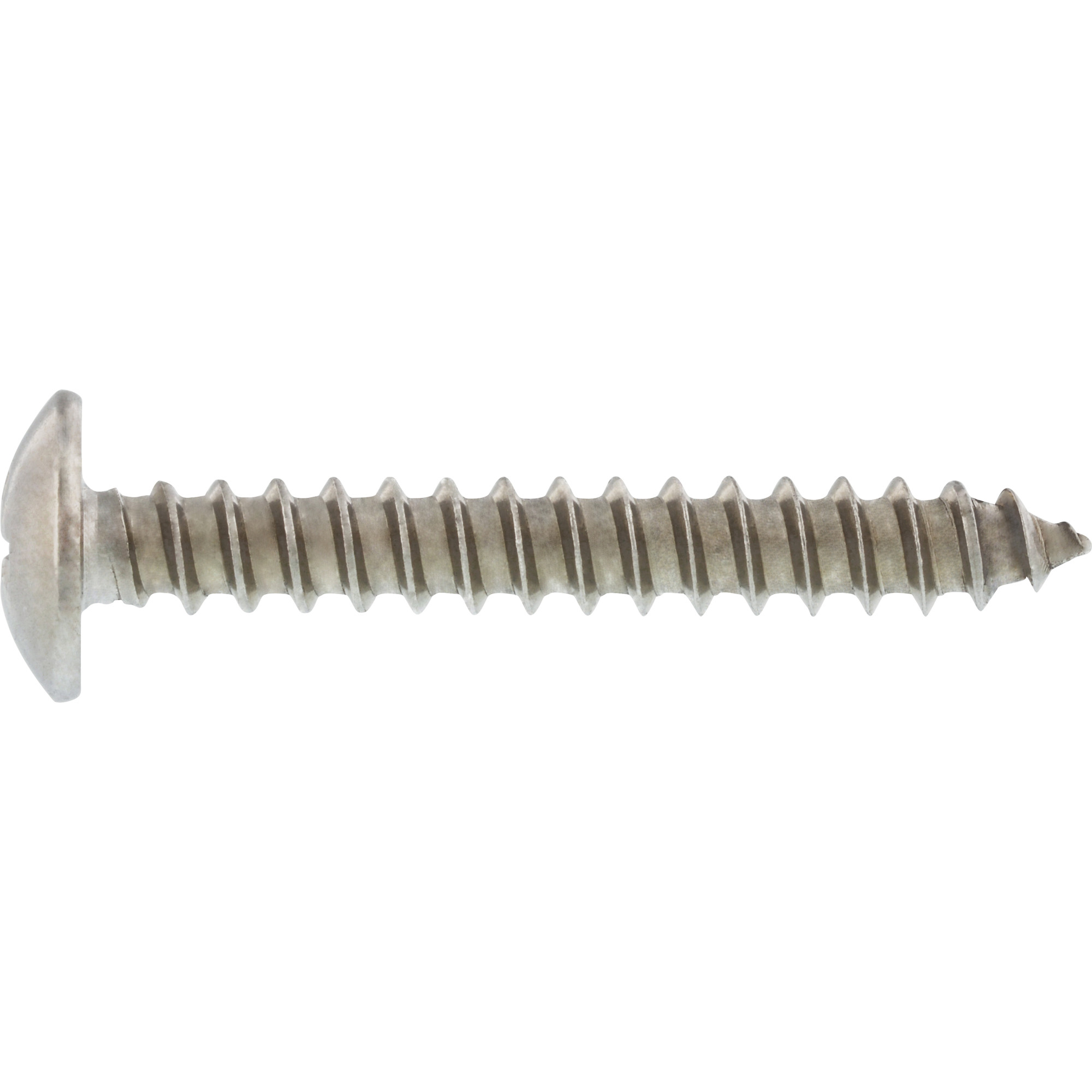 Hillman Stainless Steel Square Drive Flat Head Sheet Metal Screw (#10 x 1 in.) - 100 pc