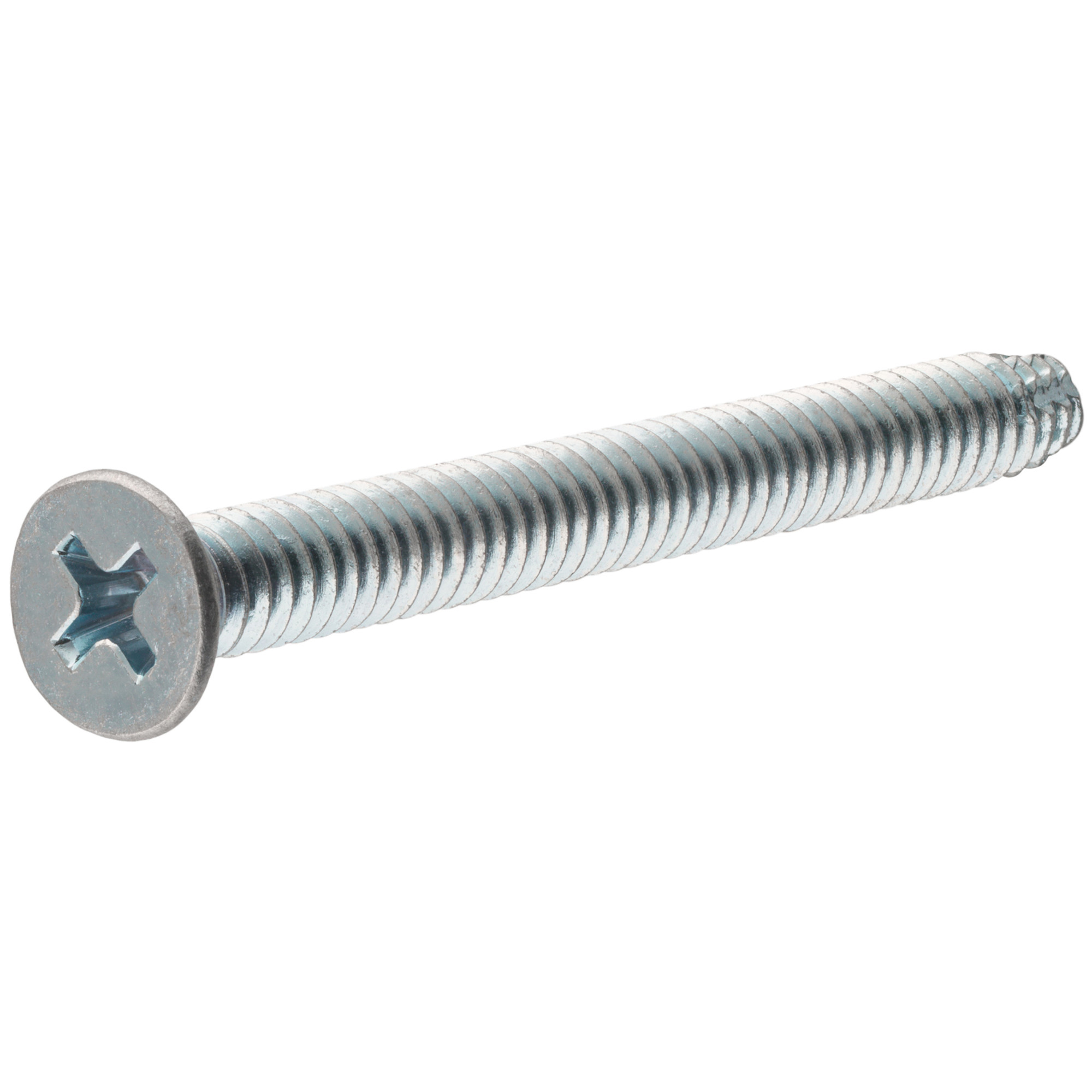Hillman Phillips Flat-Head Type F Thread Cutting Screws (1/4 in.-20 x 2-1/4 in.) - 100 pc