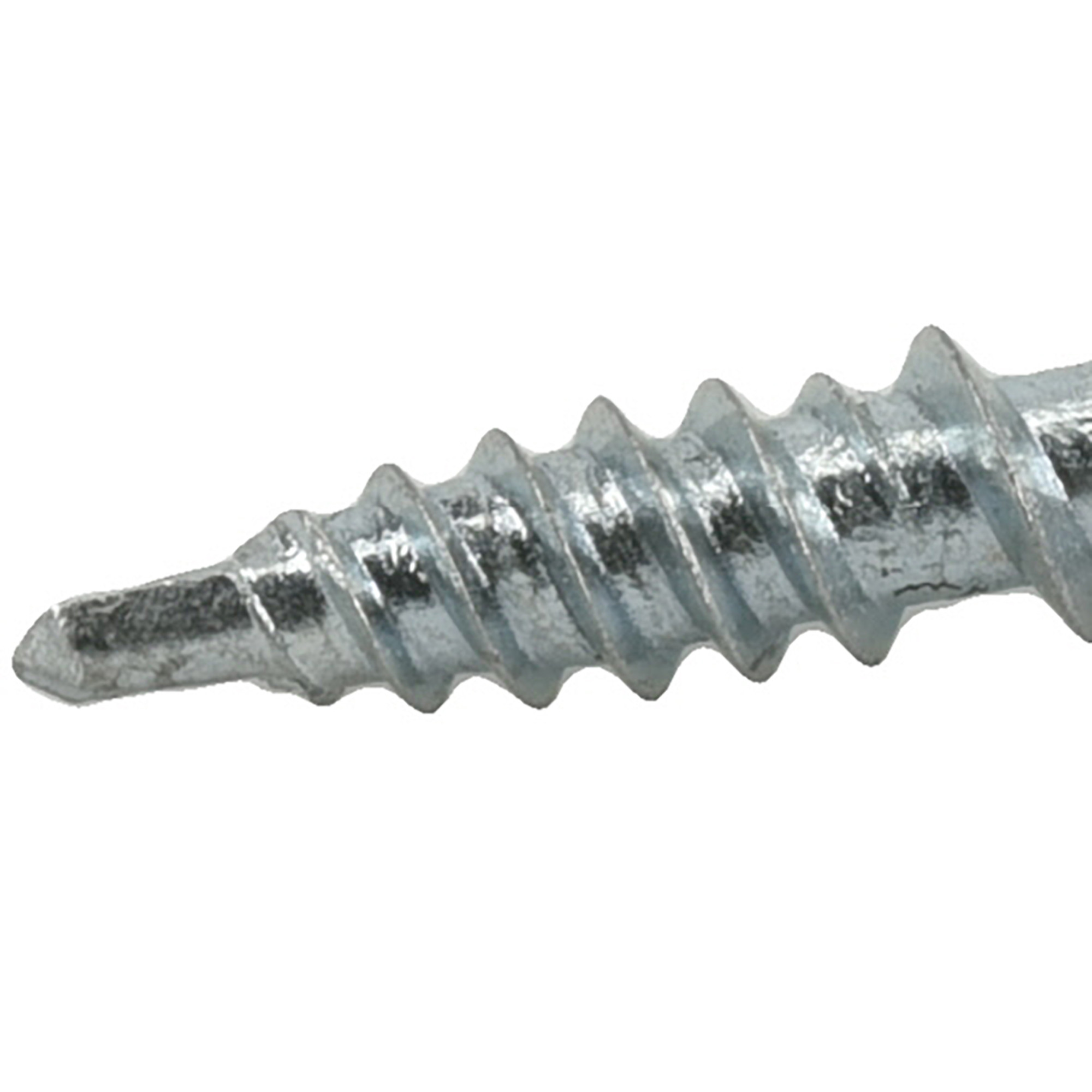 Power Pro White Self Drilling Metal-to-Wood Roofing Screws (#10 x 1-1/2 in.)-250 pc