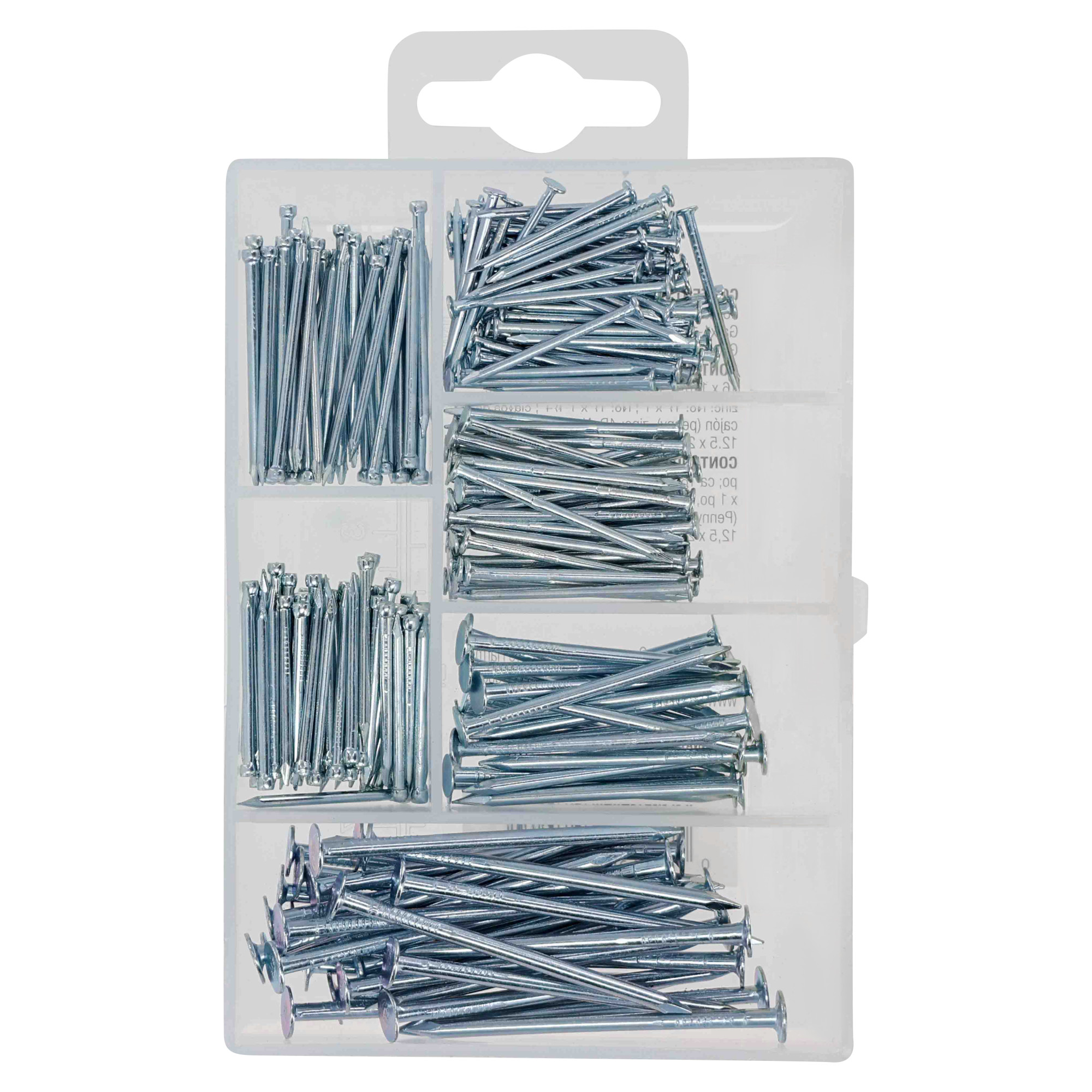 Hillman Small Wire and Brad Nails Kit - 260 pc