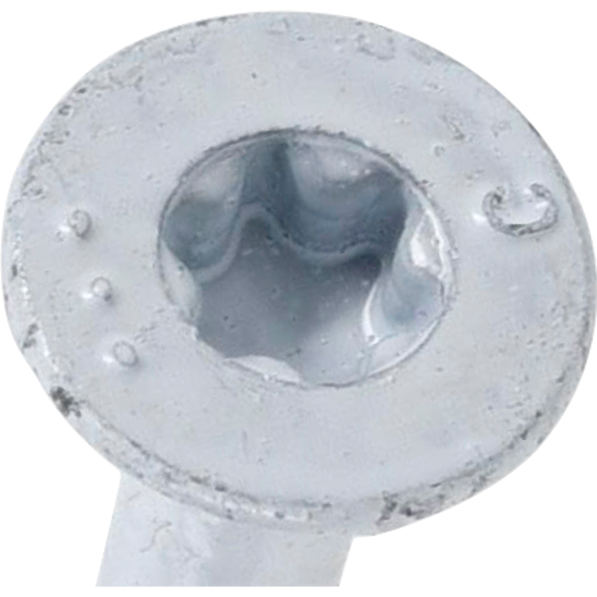 Power Pro White Flat-Head Concrete Screw Anchor (1/4 in. x 2-3/4 in.) - 100 pc